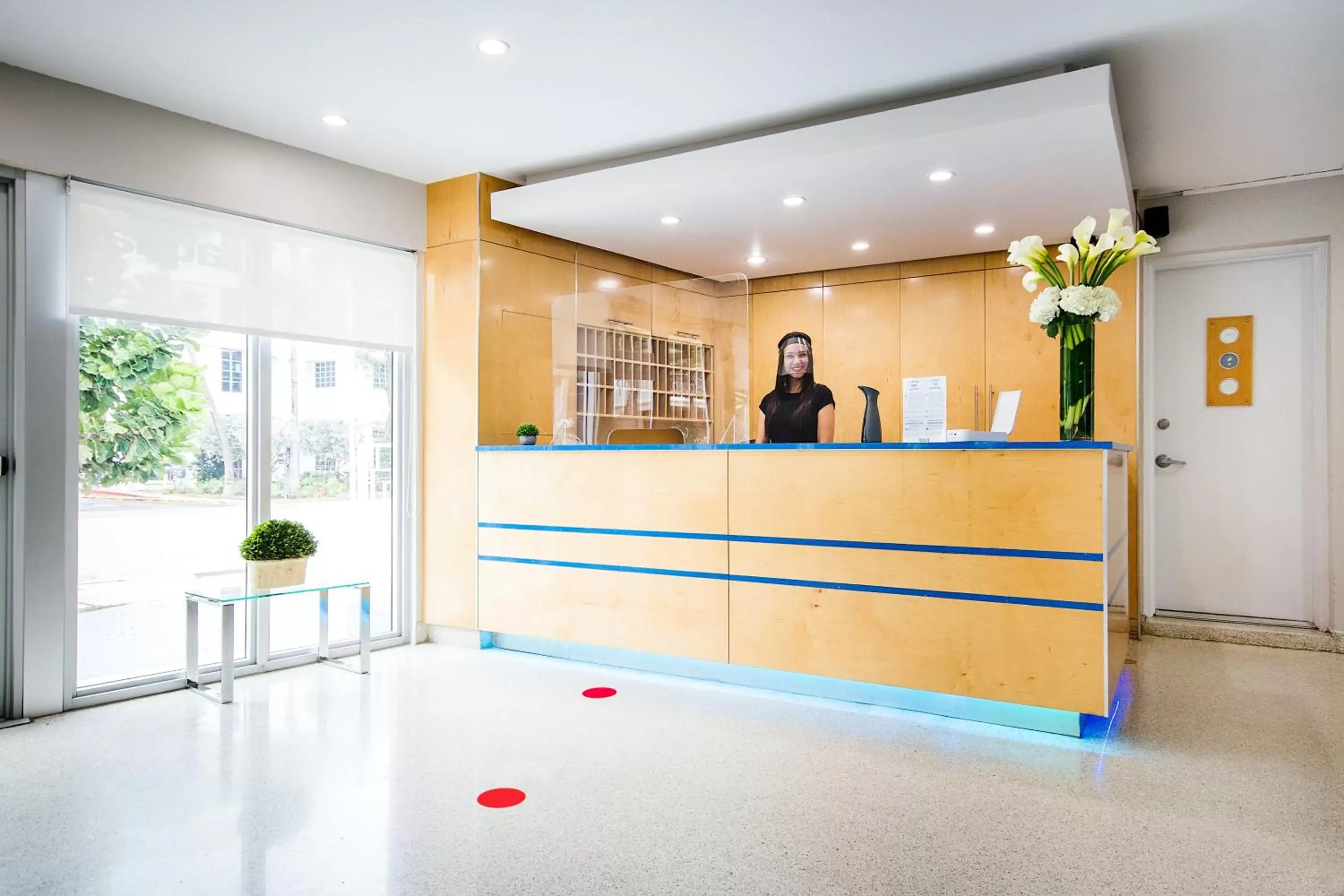 Lobby or reception in Aqua Hotel & Suites