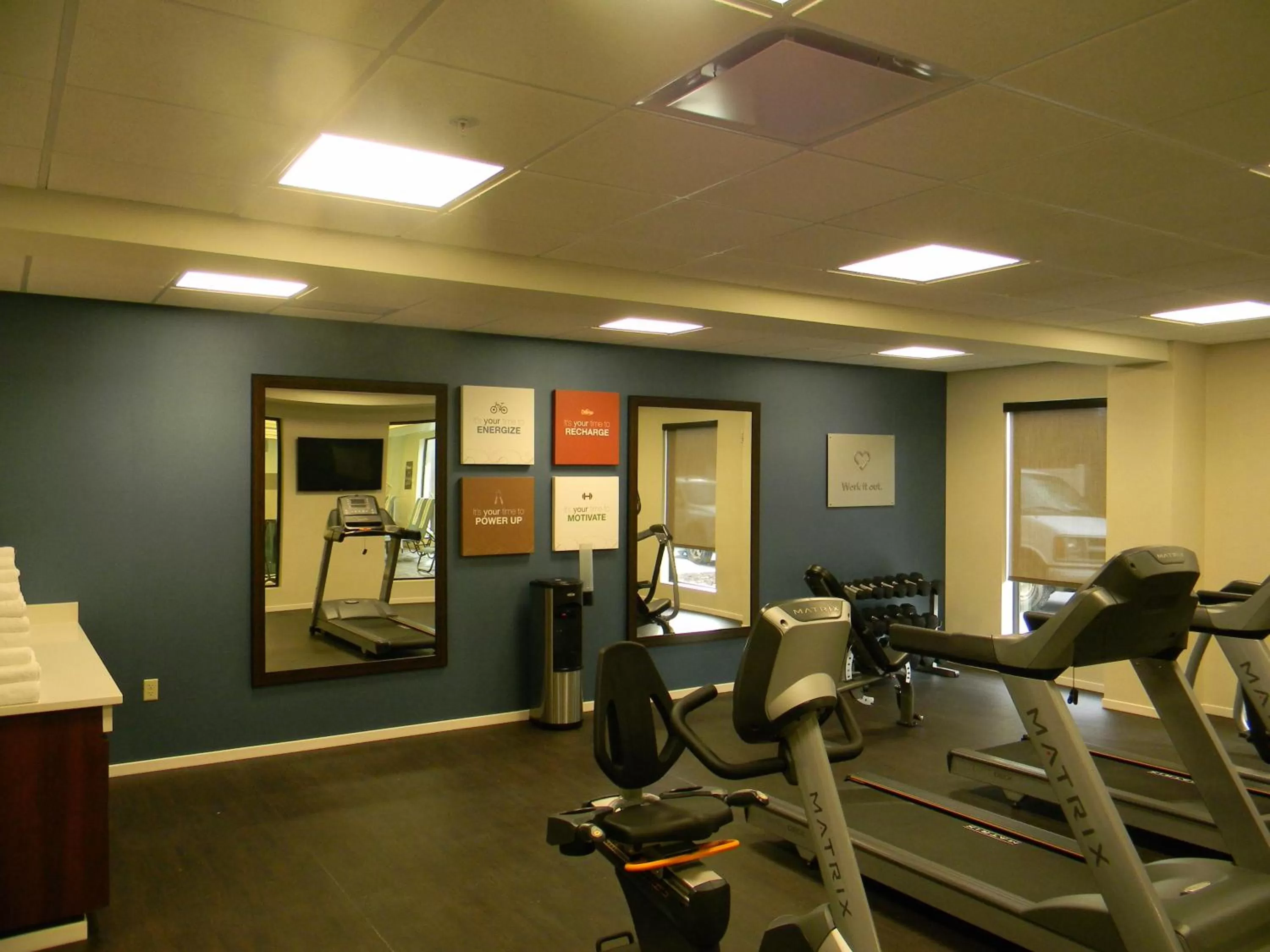 Fitness centre/facilities in Comfort Suites-Youngstown North