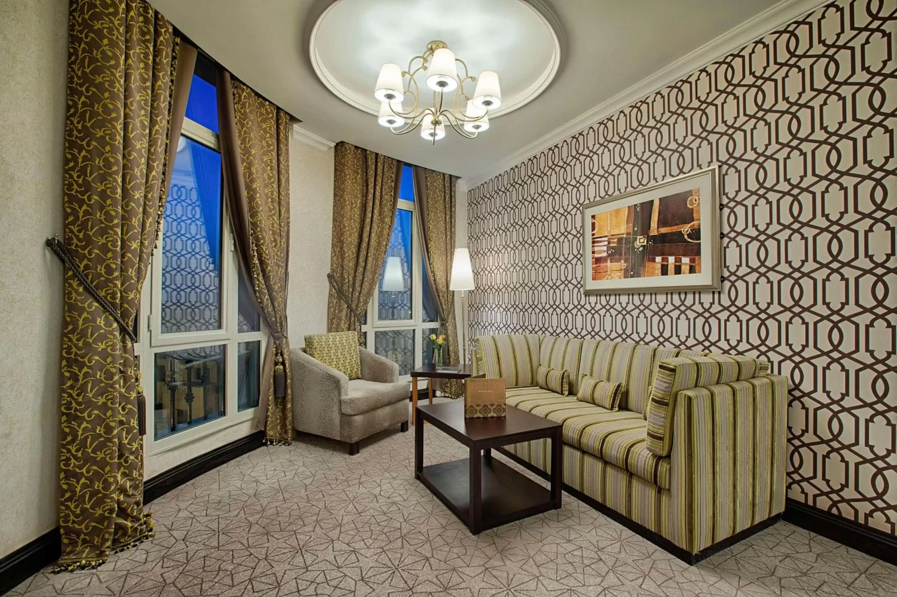 Living room, Seating Area in Royal Maxim Palace Kempinski Cairo