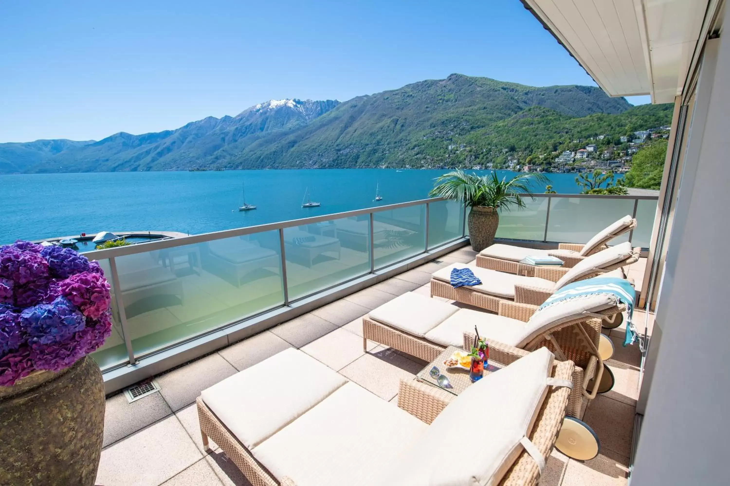 Balcony/Terrace in Hotel Eden Roc - The Leading Hotels of the World