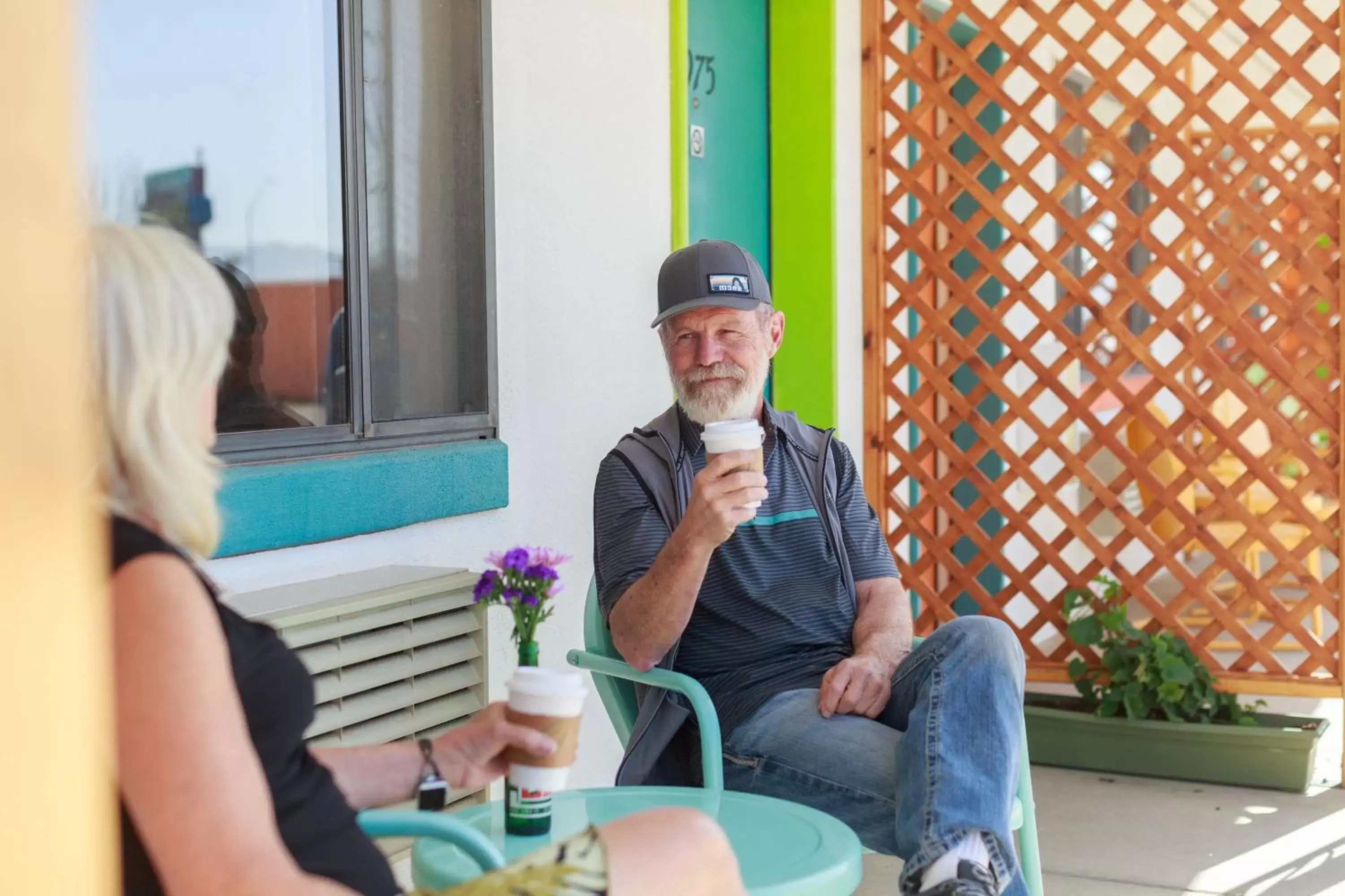 People in Retro Inn at Mesa Verde