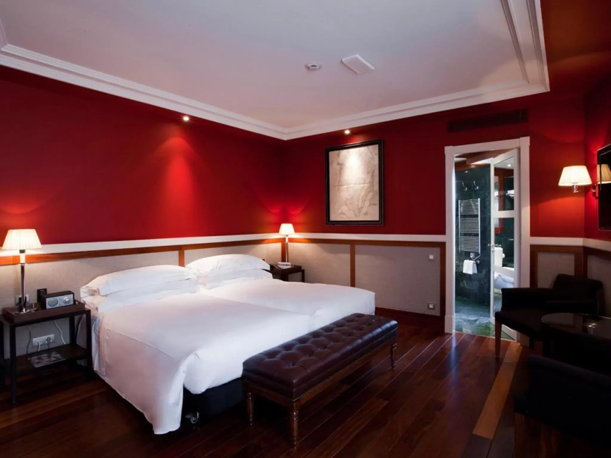 Bedroom, Bed in Hotel 1898