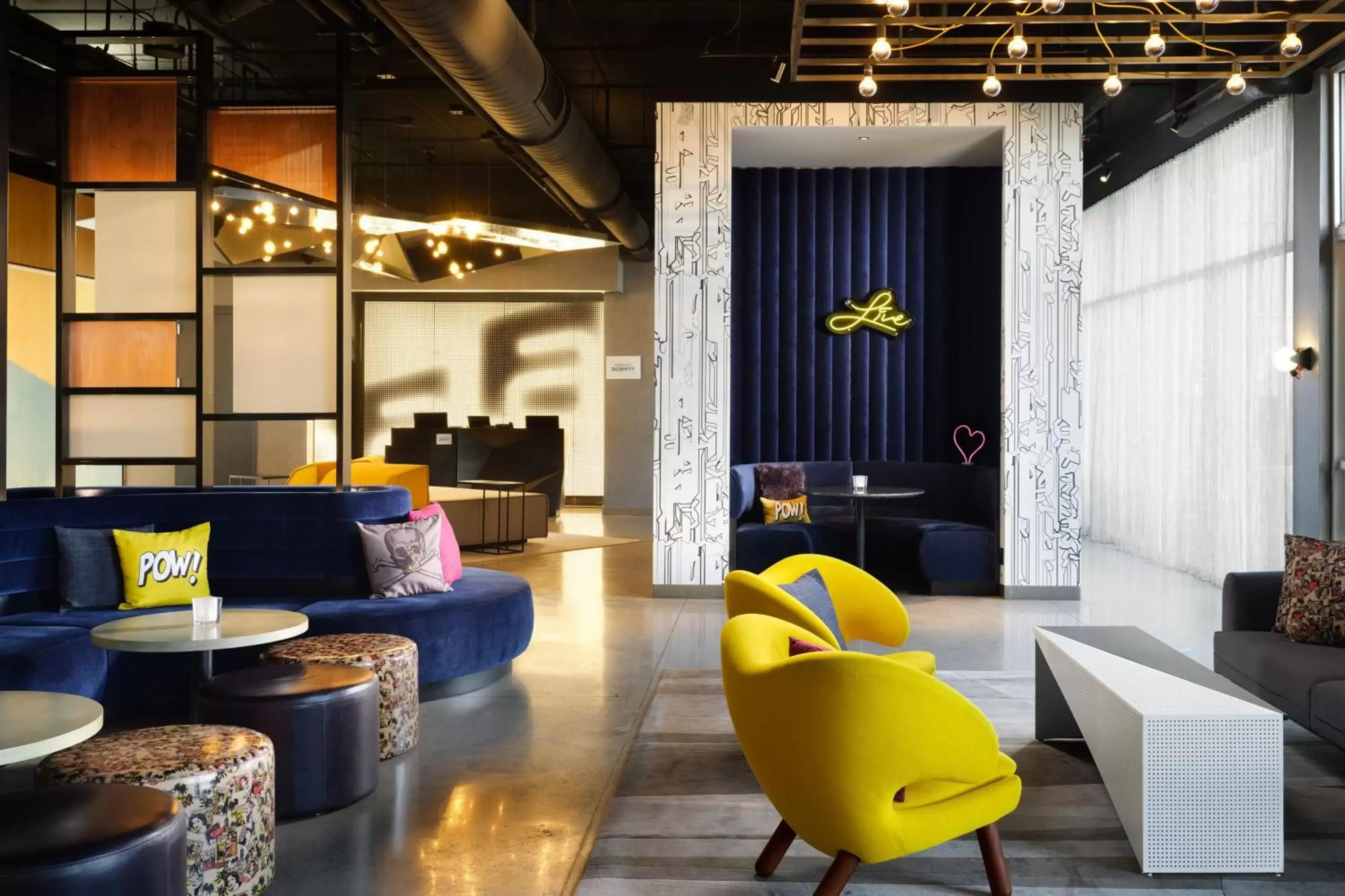 Lobby or reception in Aloft Knoxville West