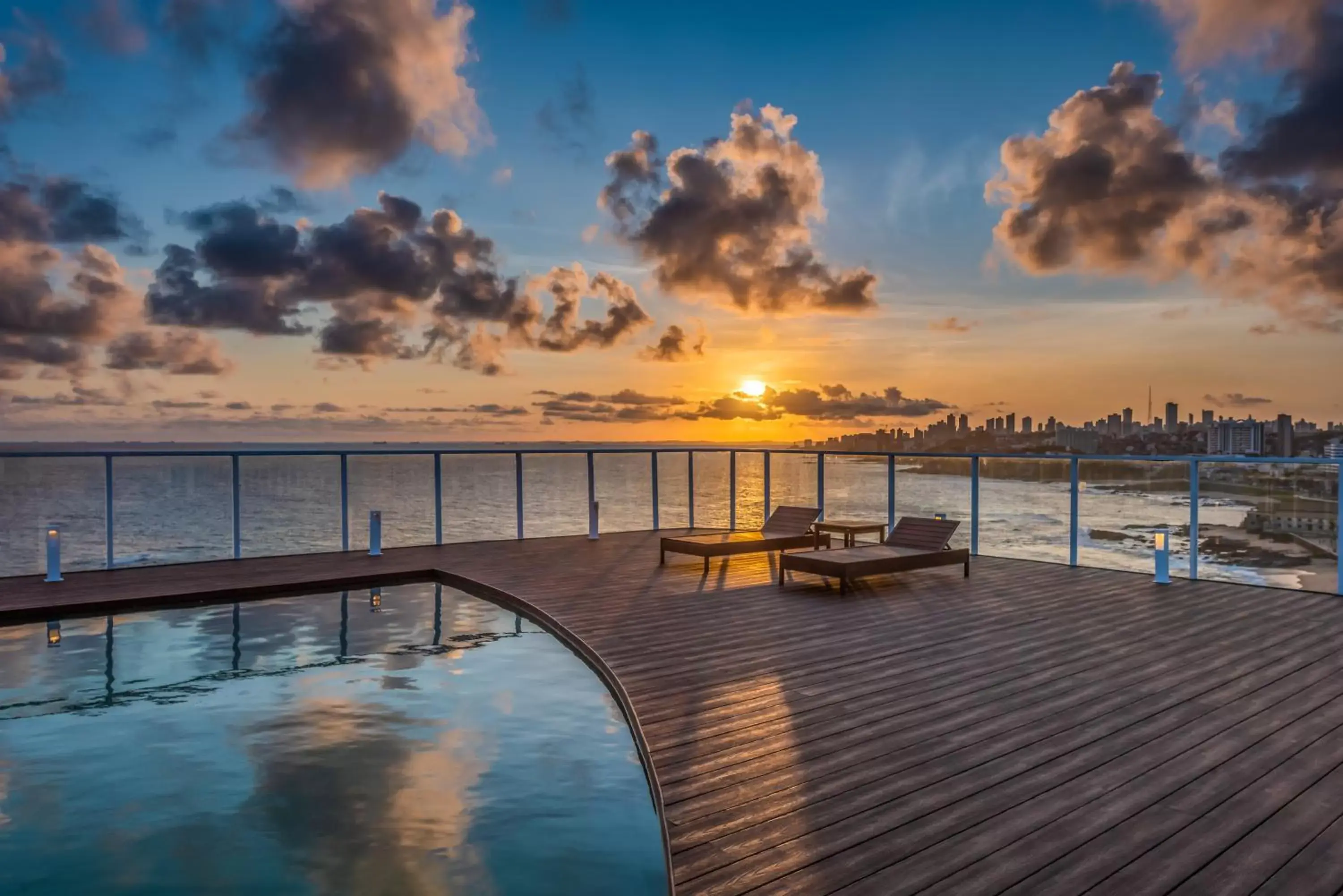 Natural landscape, Swimming Pool in Novotel Salvador Rio Vermelho