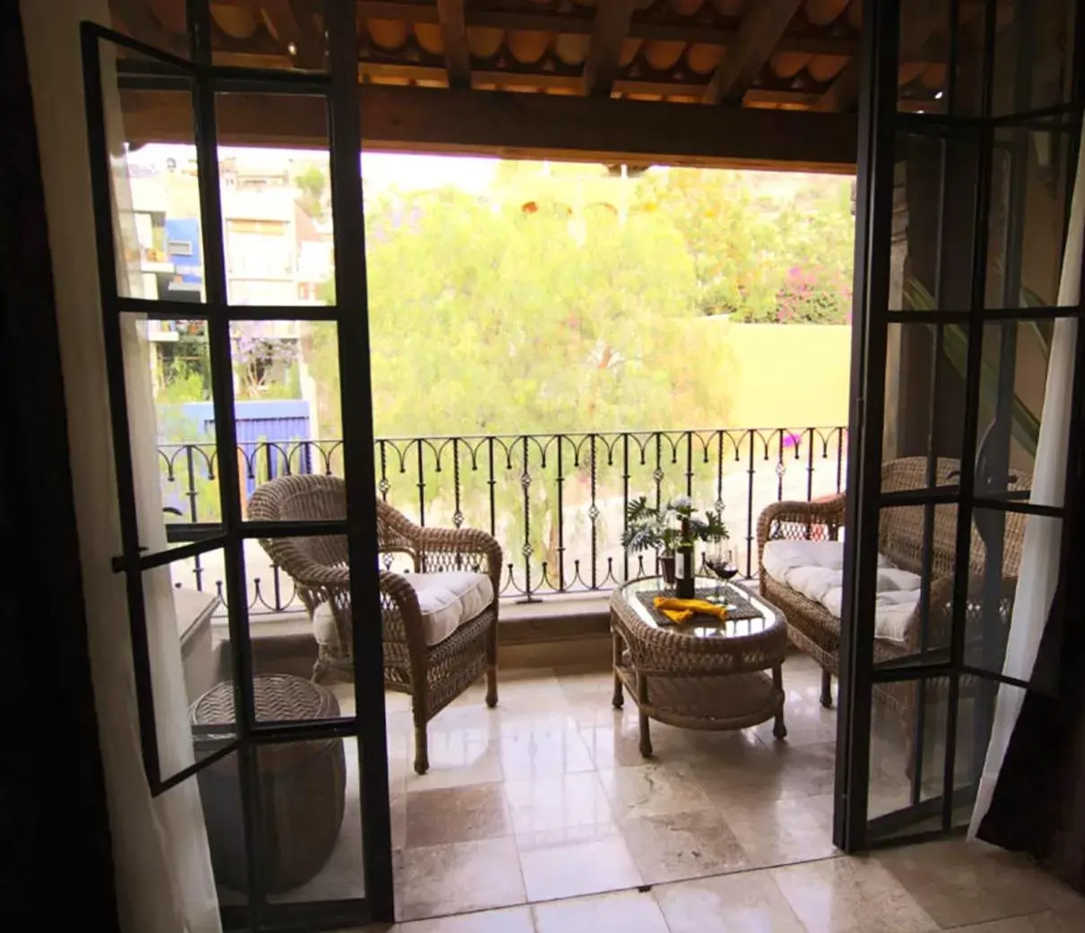 Patio in Casa Grande Luxury Boutique Hotel