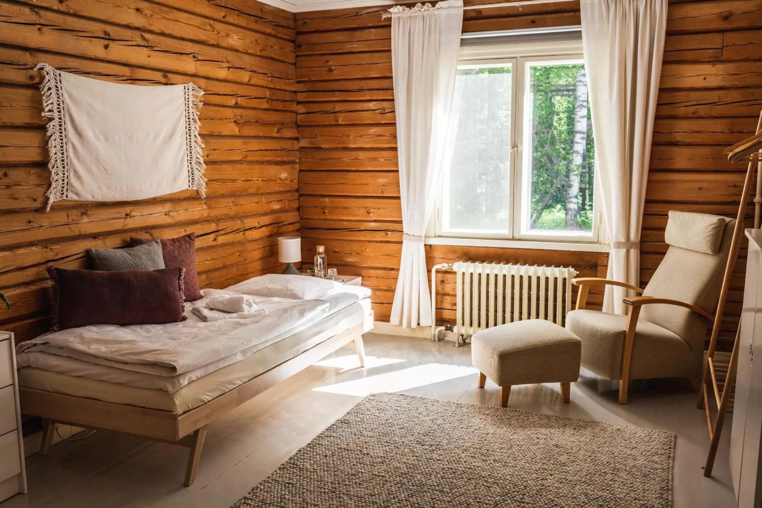 Bed in Olo Center by Kolovesi National Park