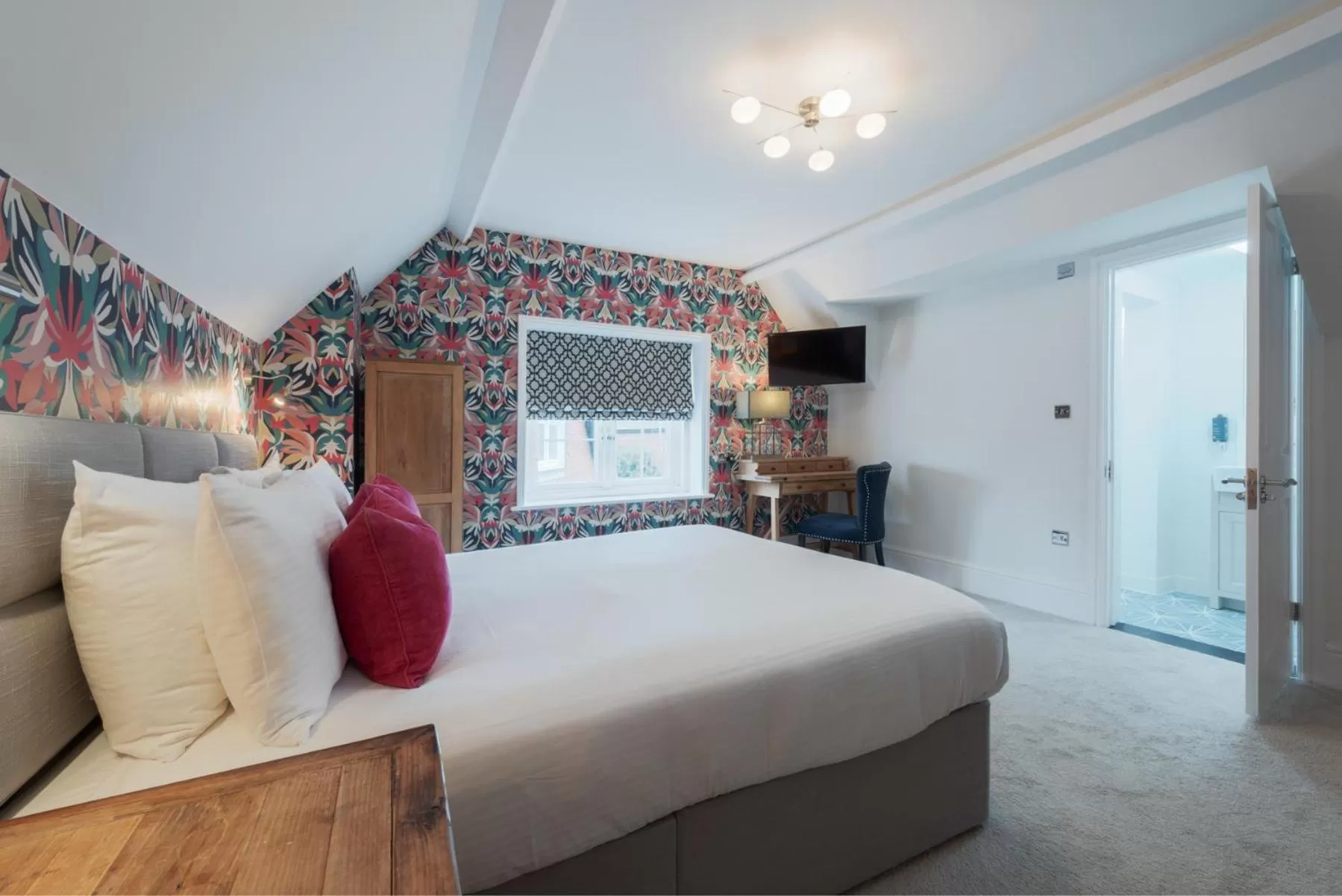 Decorative detail, Bed in Florence Gardens Boutique Hotel and Restaurant