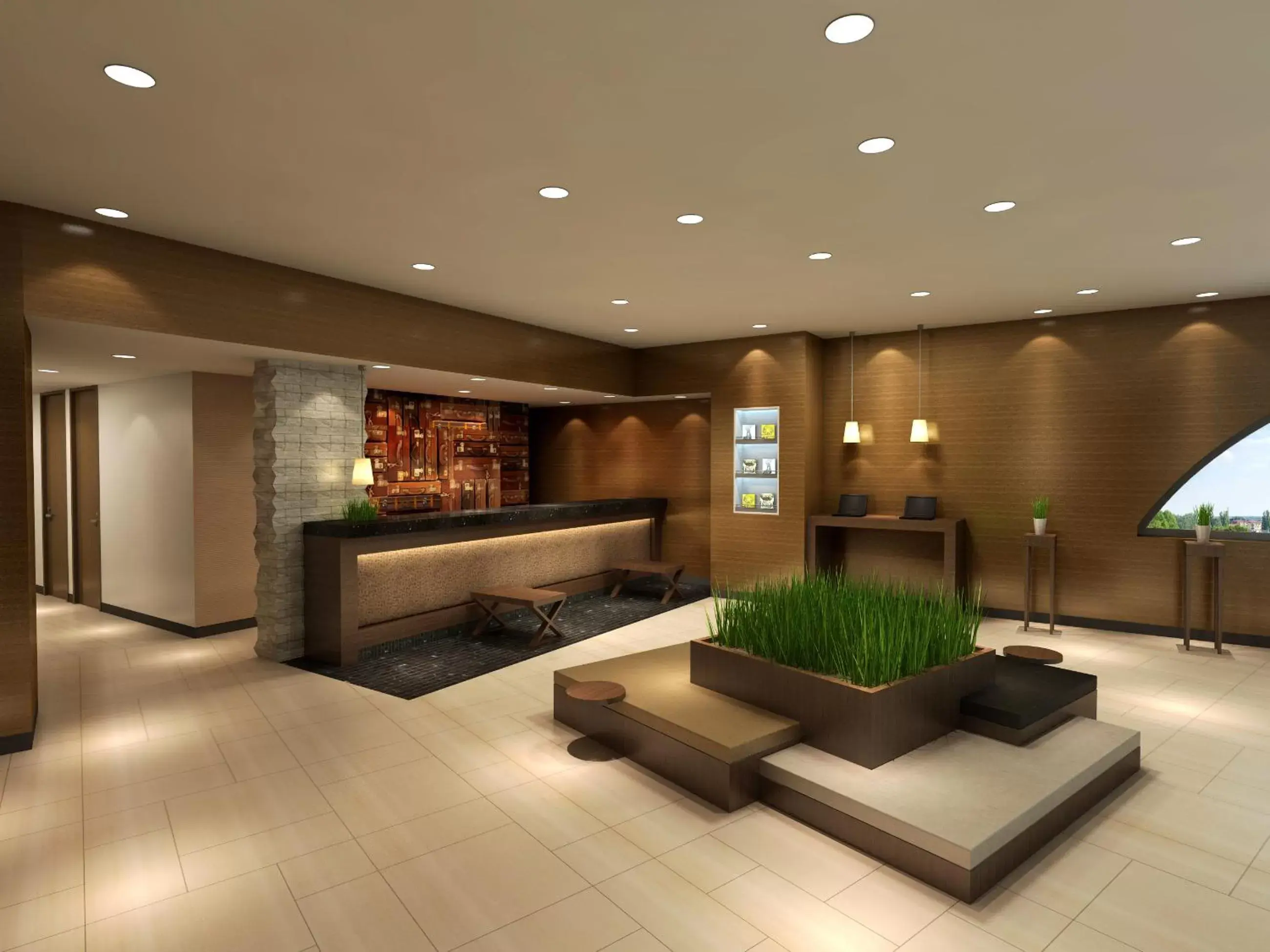 Lobby or reception, Lobby/Reception in Hotel Il Credo Gifu