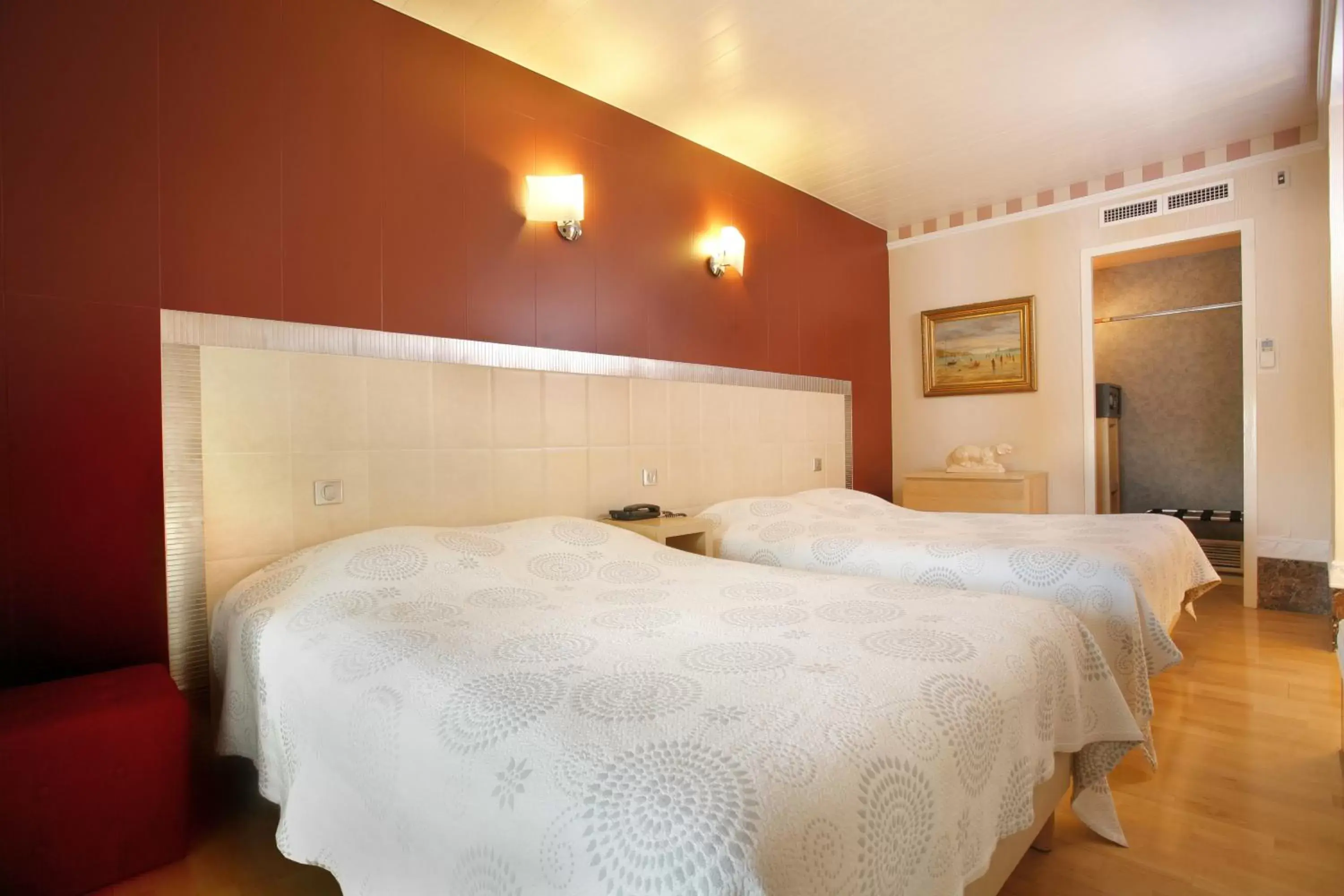 Bedroom, Bed in Hotel De Gramont