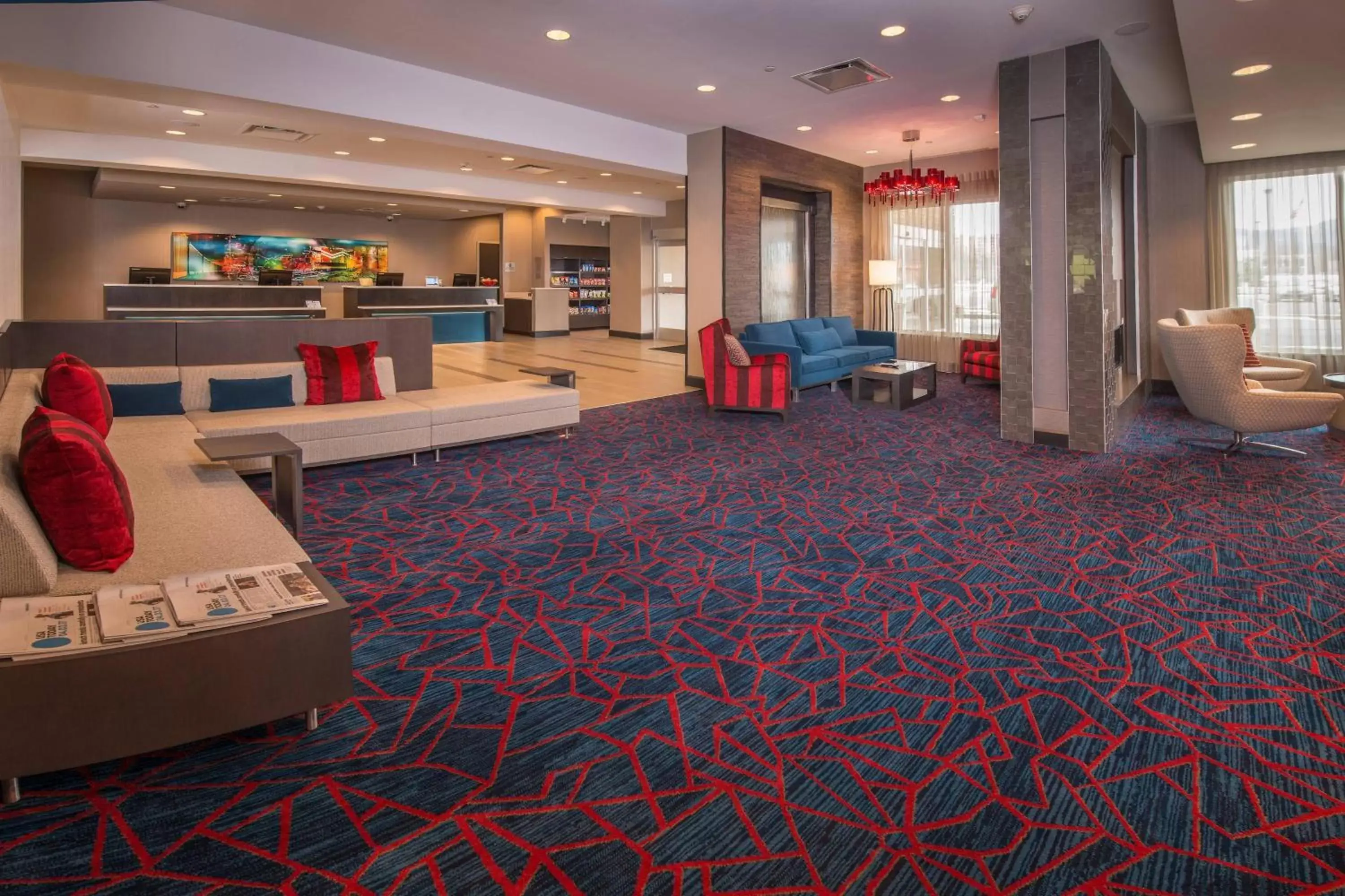 Lobby or reception in Fairfield Inn & Suites by Marriott Altoona