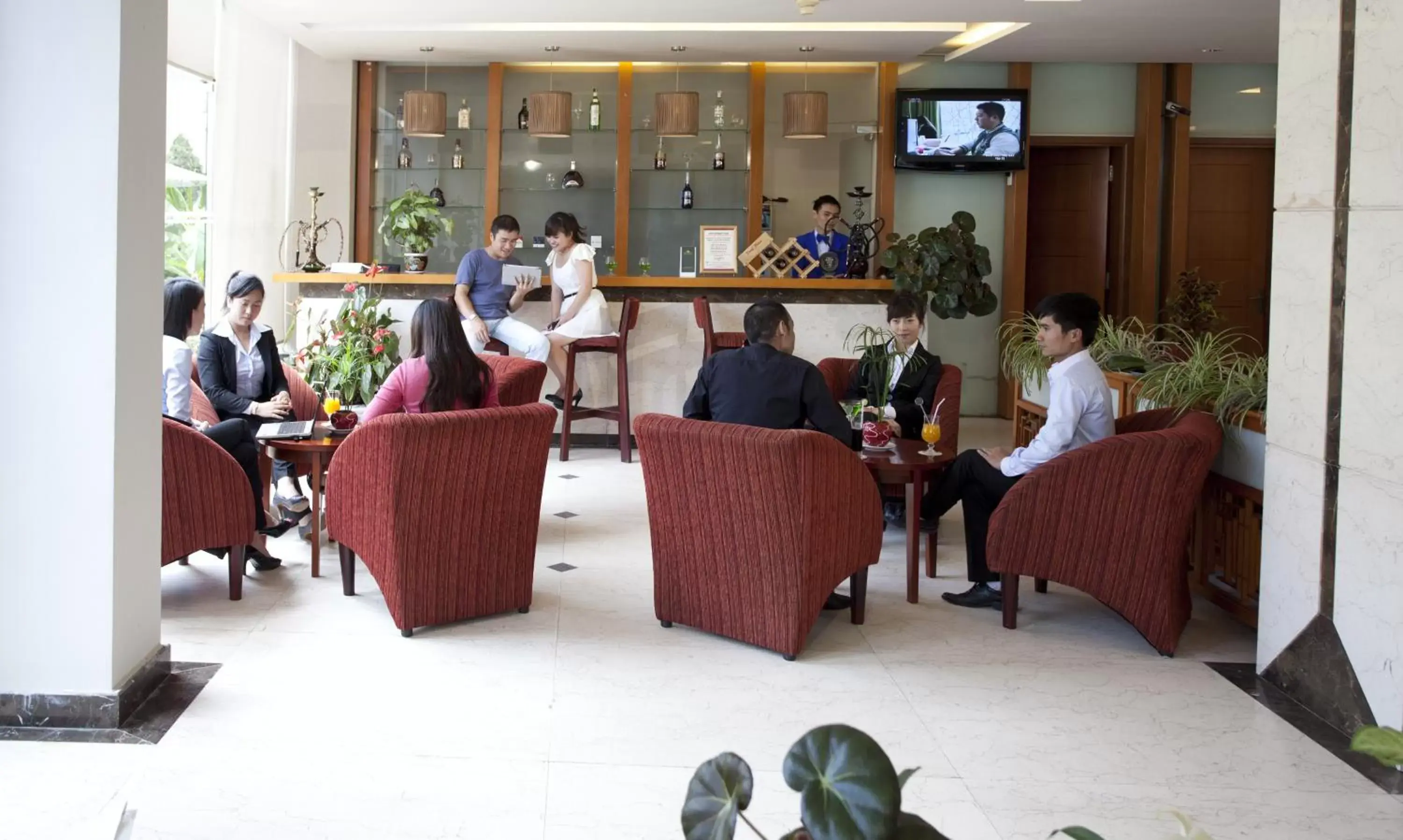 Lobby or reception in Muong Thanh Holiday Da Lat Hotel