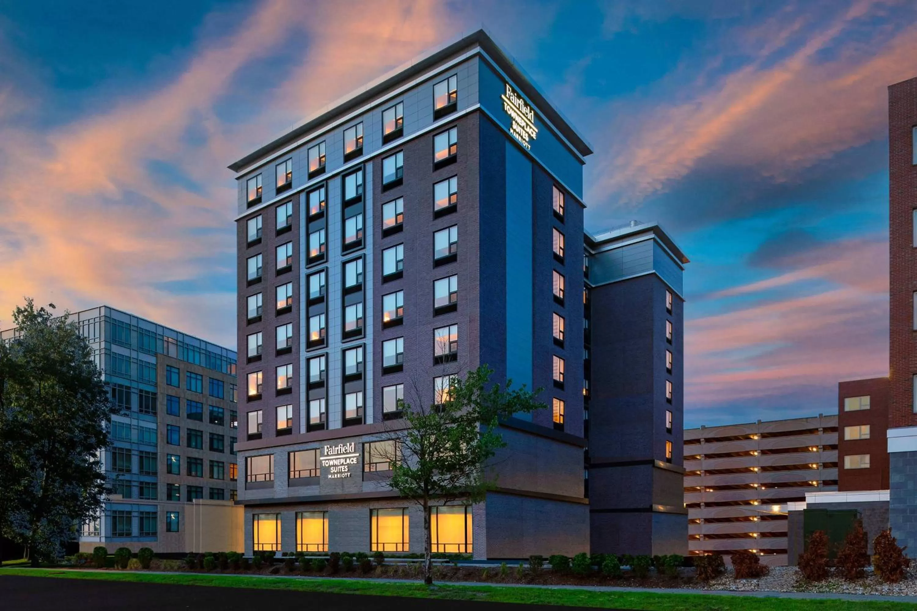 Property Building in Fairfield by Marriott Inn & Suites Boston Medford