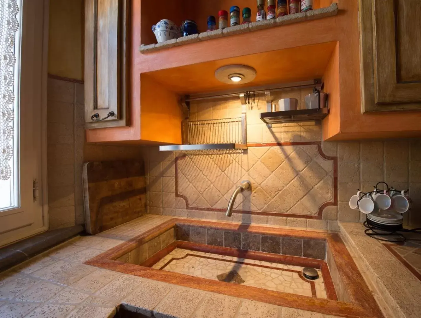 Kitchen/Kitchenette in Villa Dacia