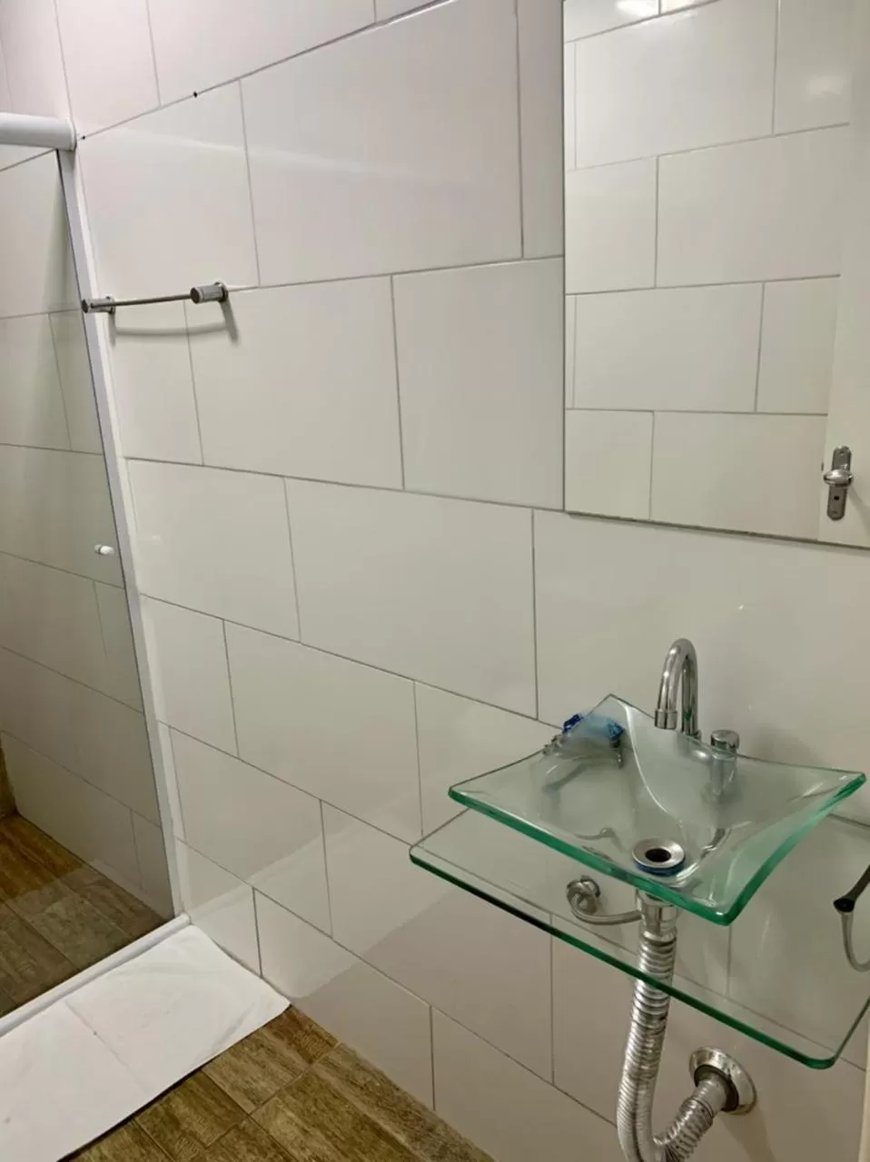 Bathroom in Santa Cecília Pousada