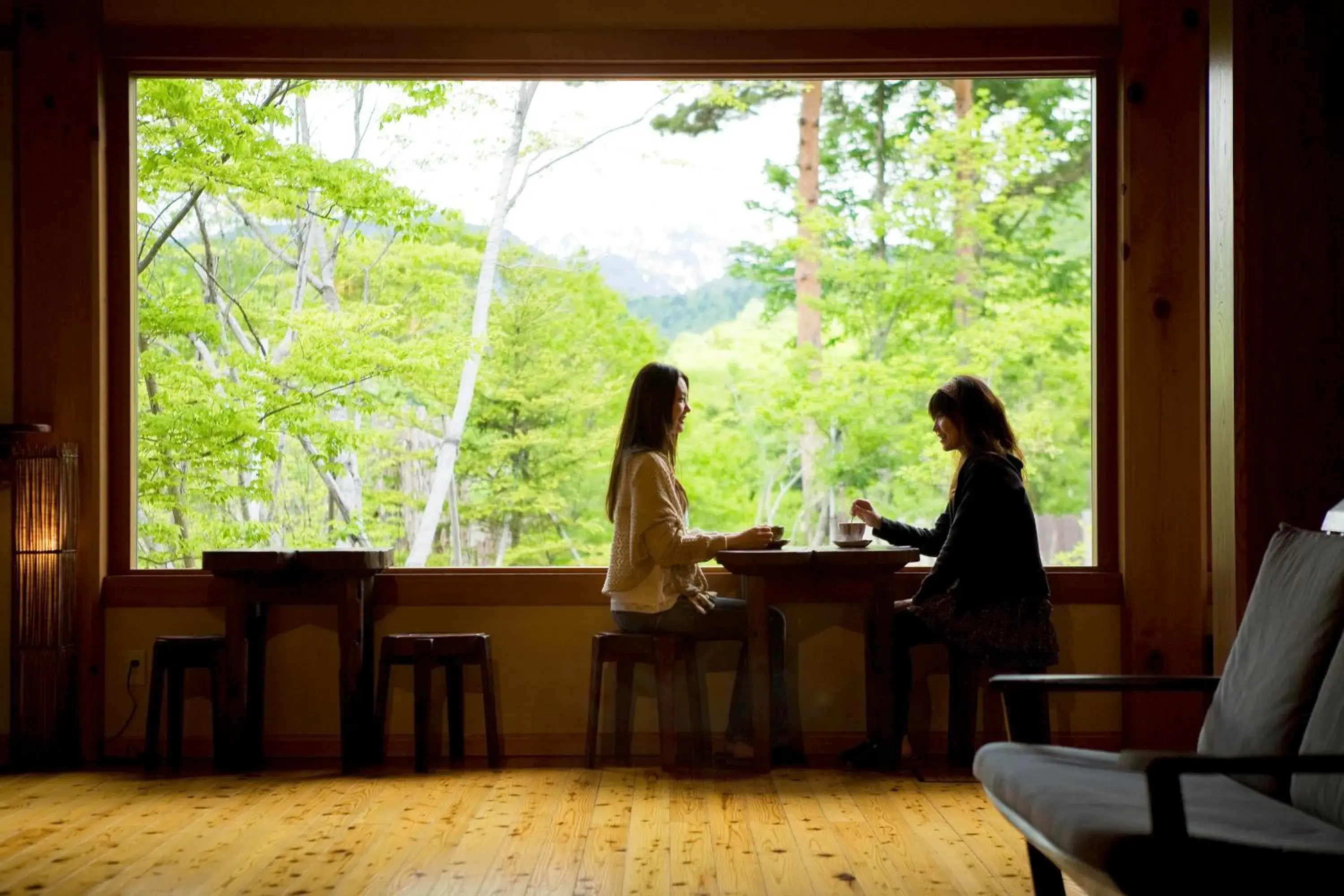 Lounge or bar in Okuhida Hot spring Miyama Ouan