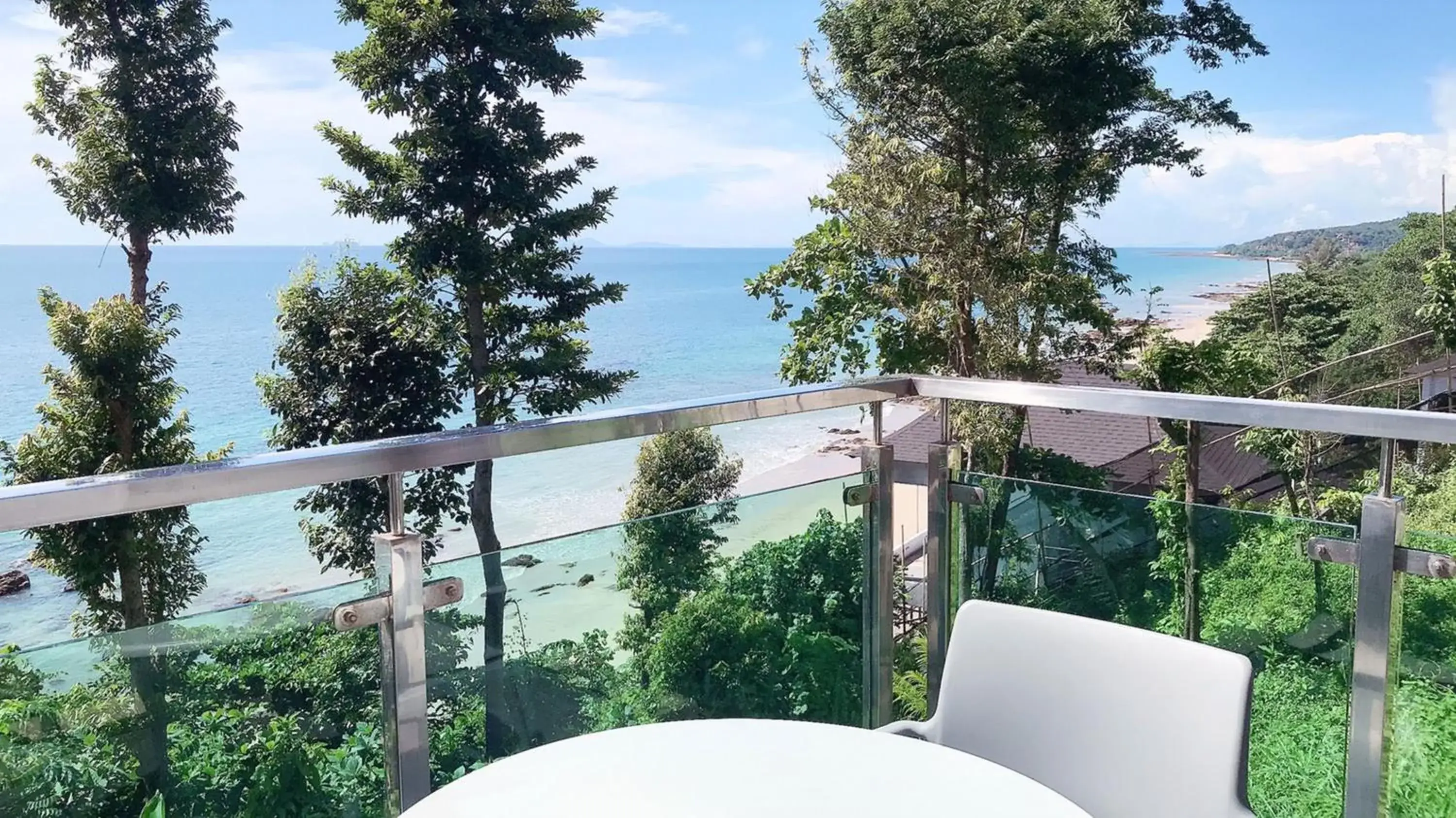 Balcony/Terrace in Cliff Lanta Suite-Koh Lanta Krabi