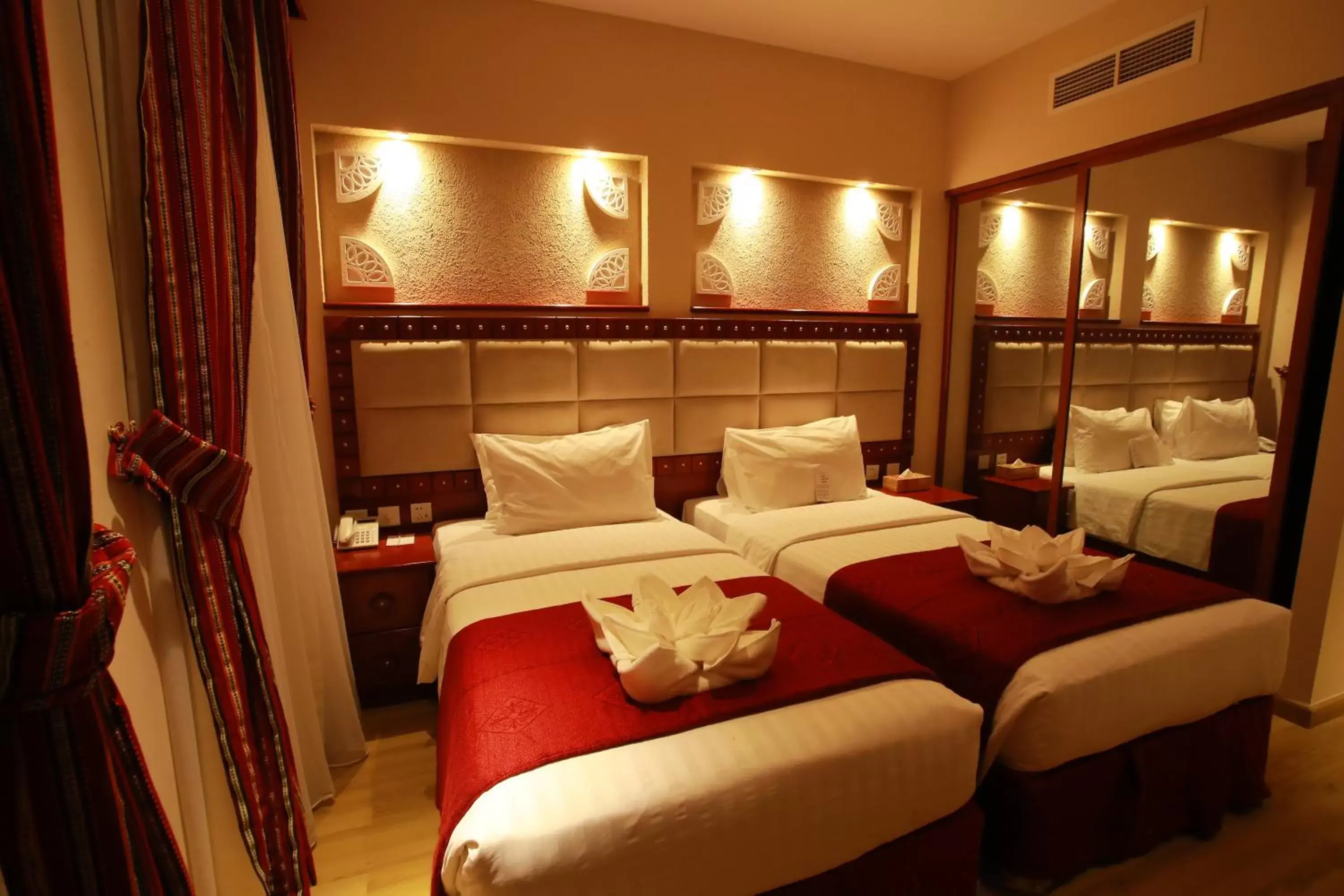 Bed in Al Liwan Suites Rawdat Al Khail