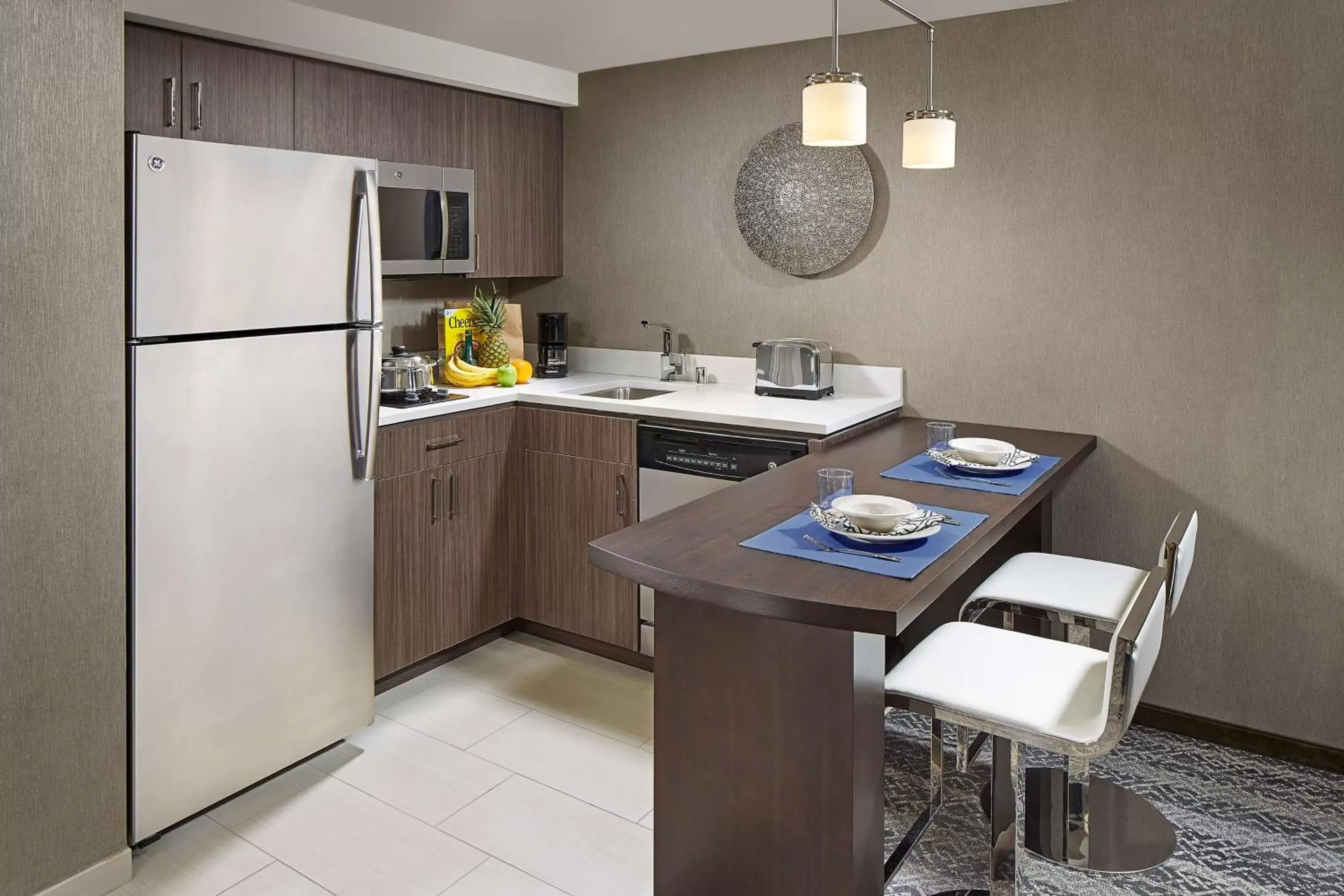 Kitchen or kitchenette, Kitchen/Kitchenette in Homewood Suites by Hilton San Diego Downtown/Bayside