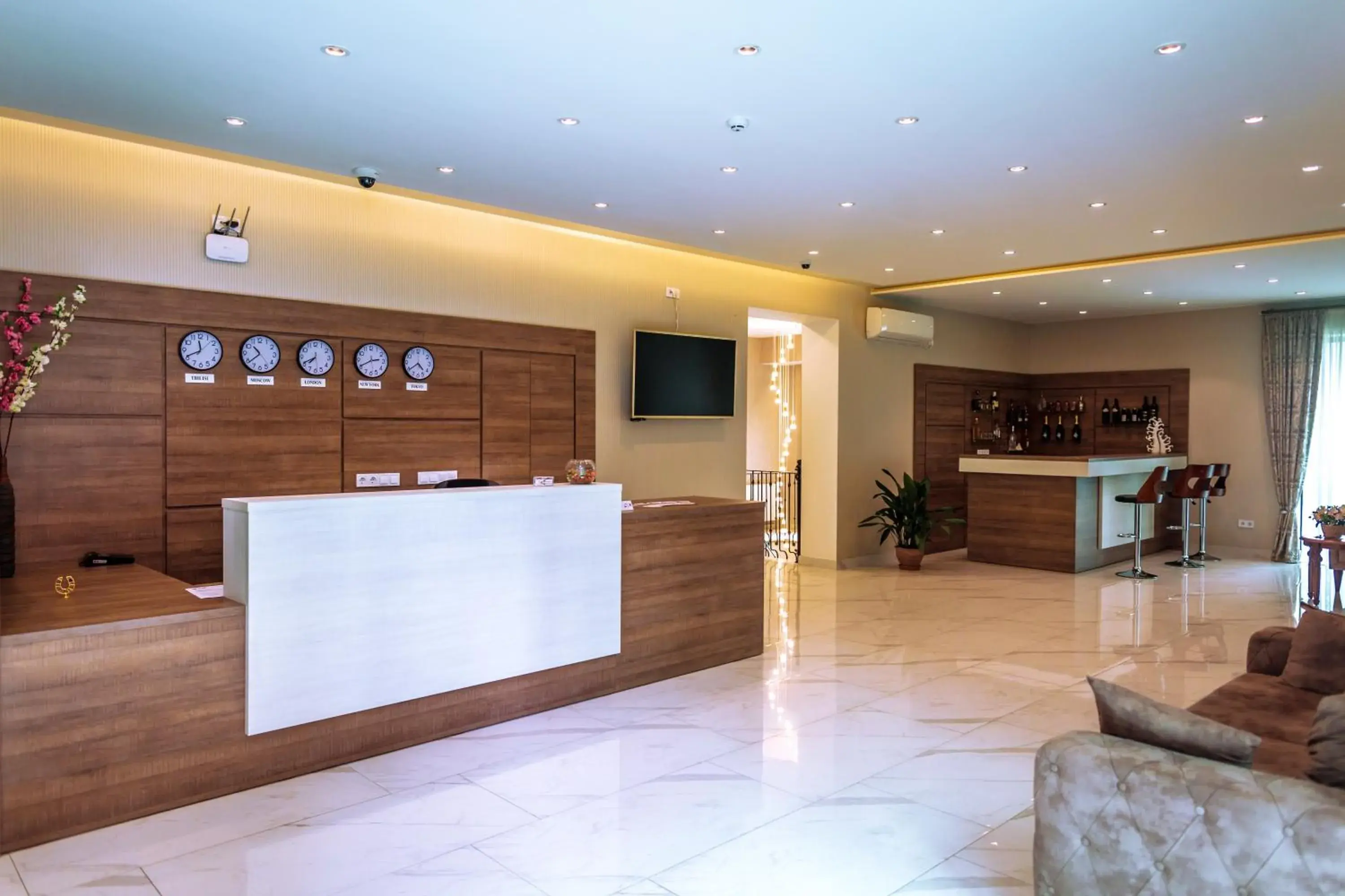 Lobby or reception in Cherry Garden Lobby or reception in Cherry Garden