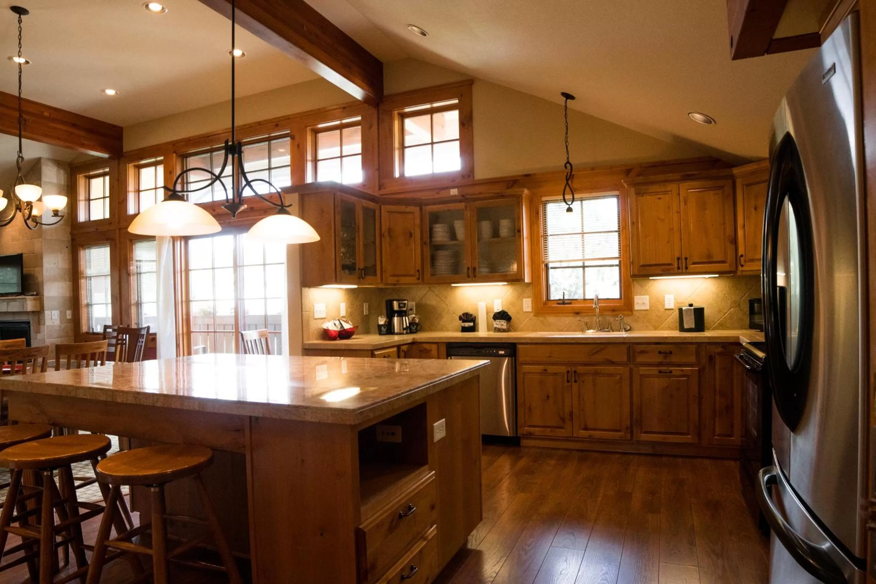 Kitchen or kitchenette in Appenzell Inn