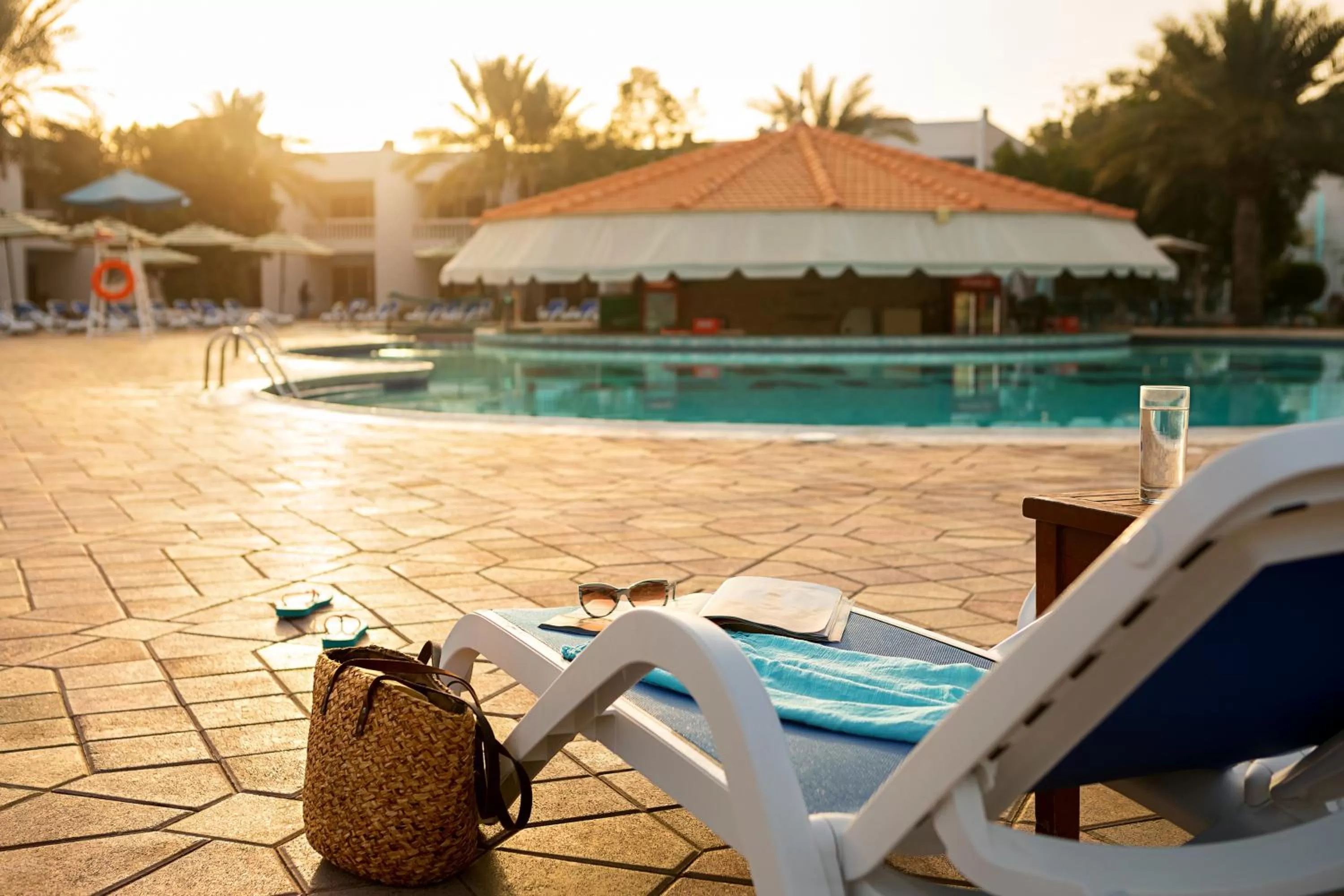 Swimming pool in BM Beach Resort