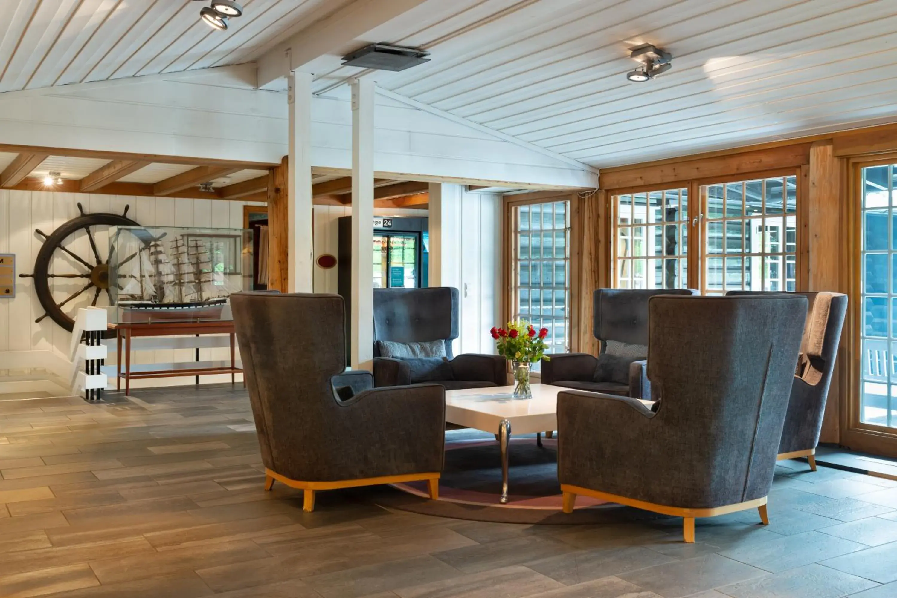 Lobby or reception in Quality Hotel Leangkollen Lobby or reception in Quality Hotel Leangkollen