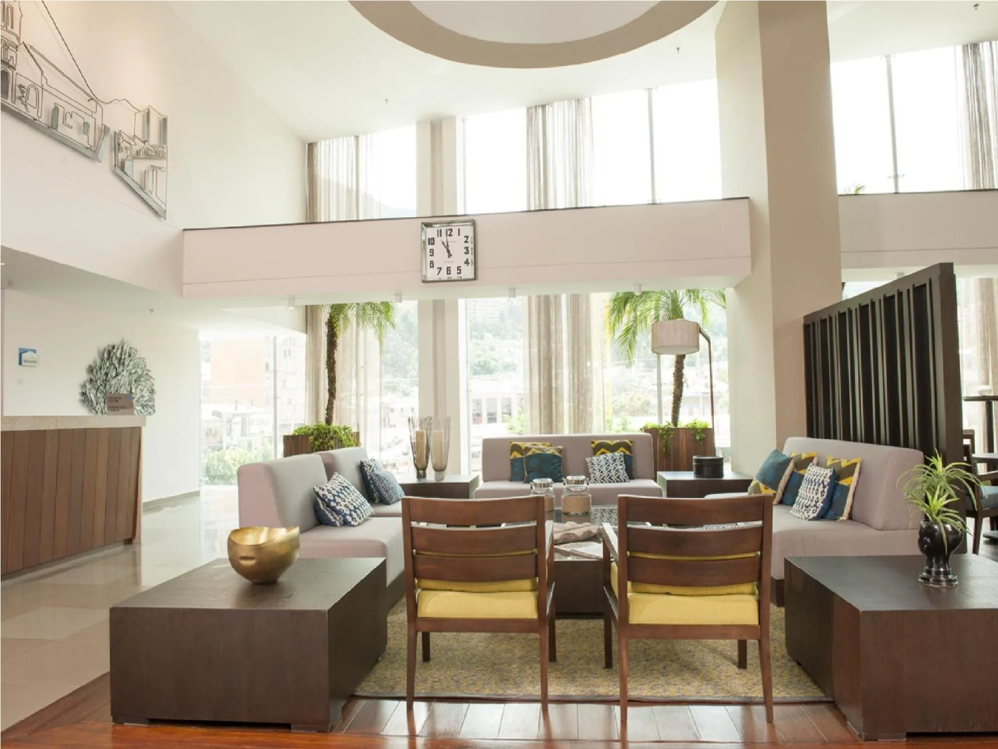 Lobby or reception in Hotel bh Usaquén