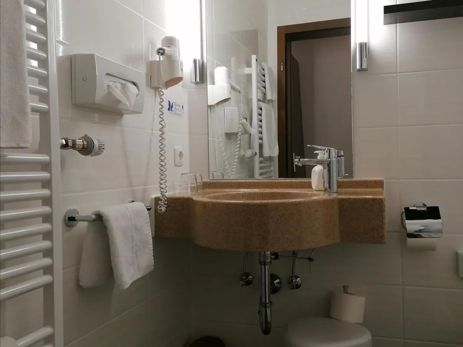 Bathroom in Flair Hotel Dobrachtal