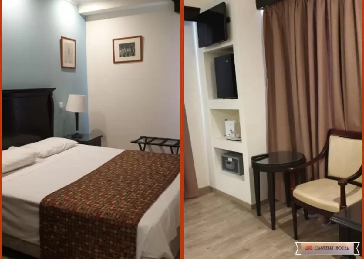 Bedroom, Bed in Castelli Hotel Nicosia