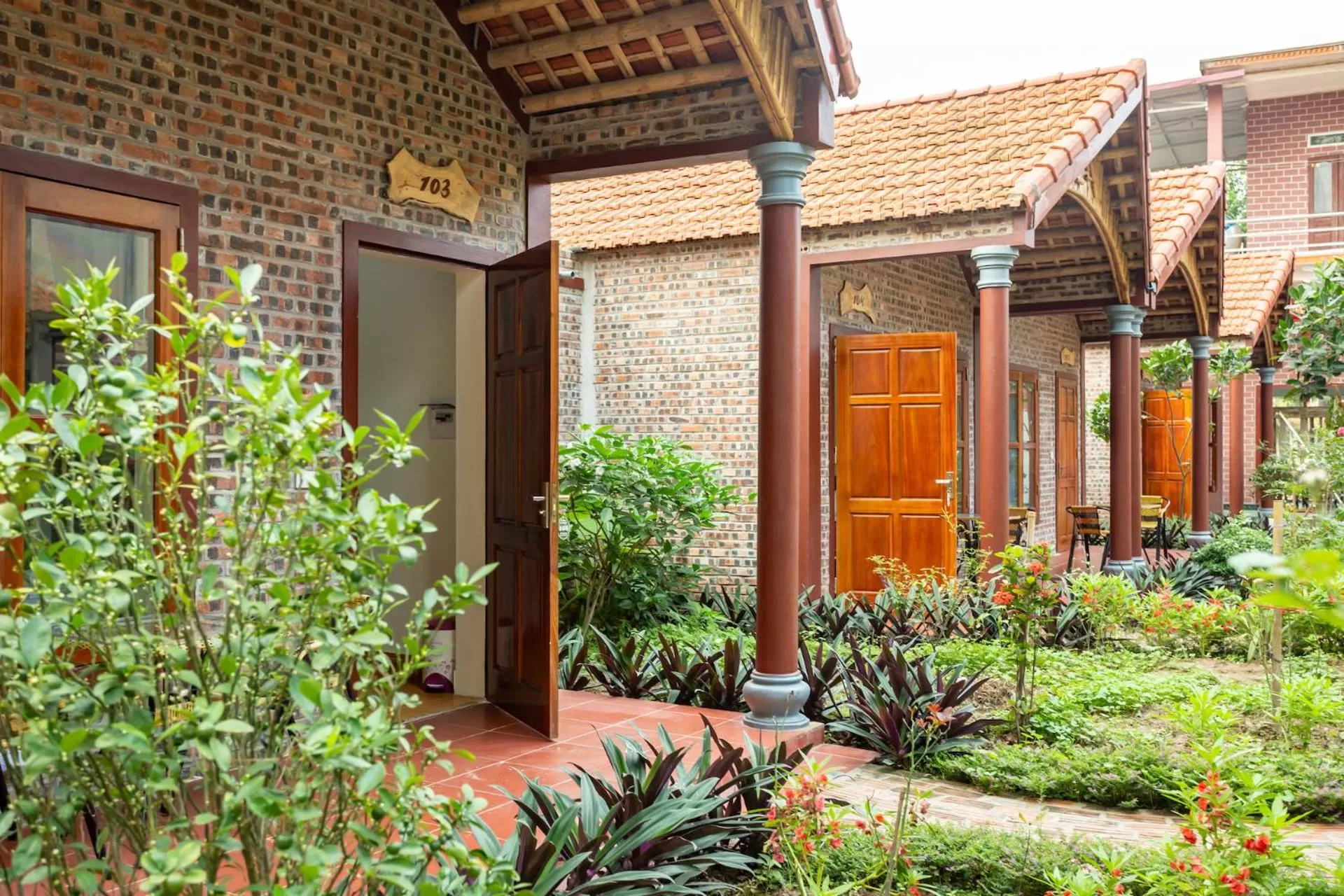 Patio in Ruby Homestay