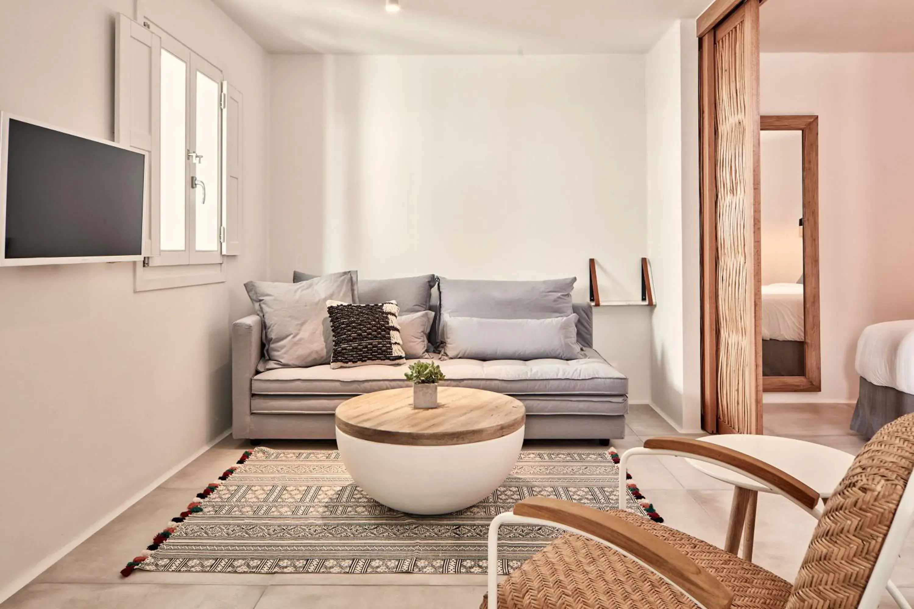 Living room, Seating Area in Boho Suites