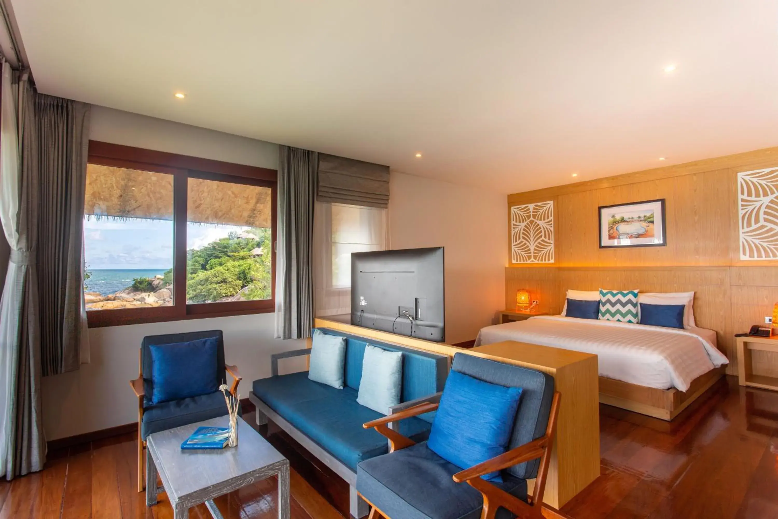 Seating Area in Coral Cliff Beach Resort Samui - SHA Plus