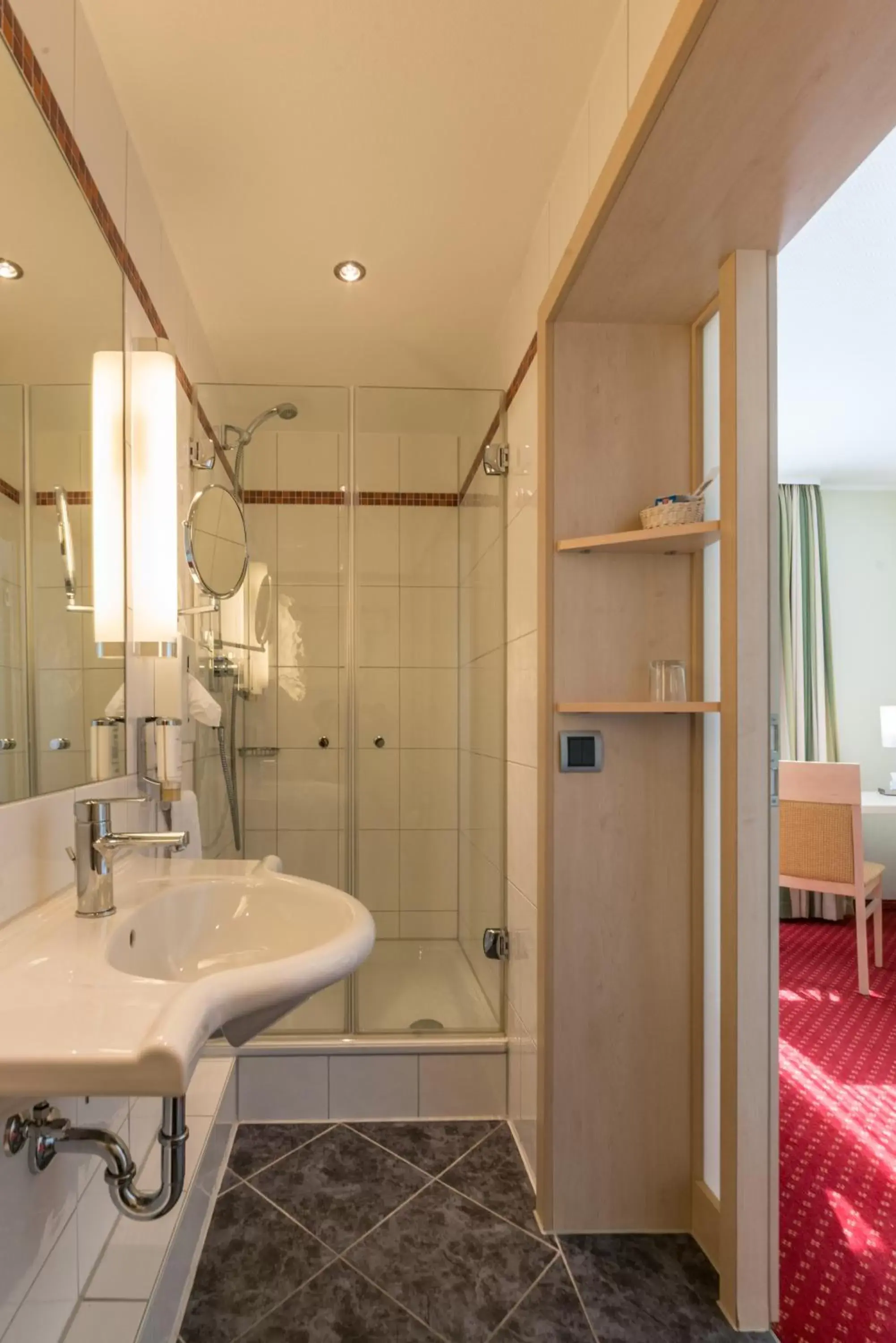 Photo of the whole room, Bathroom in Hotel Schiller