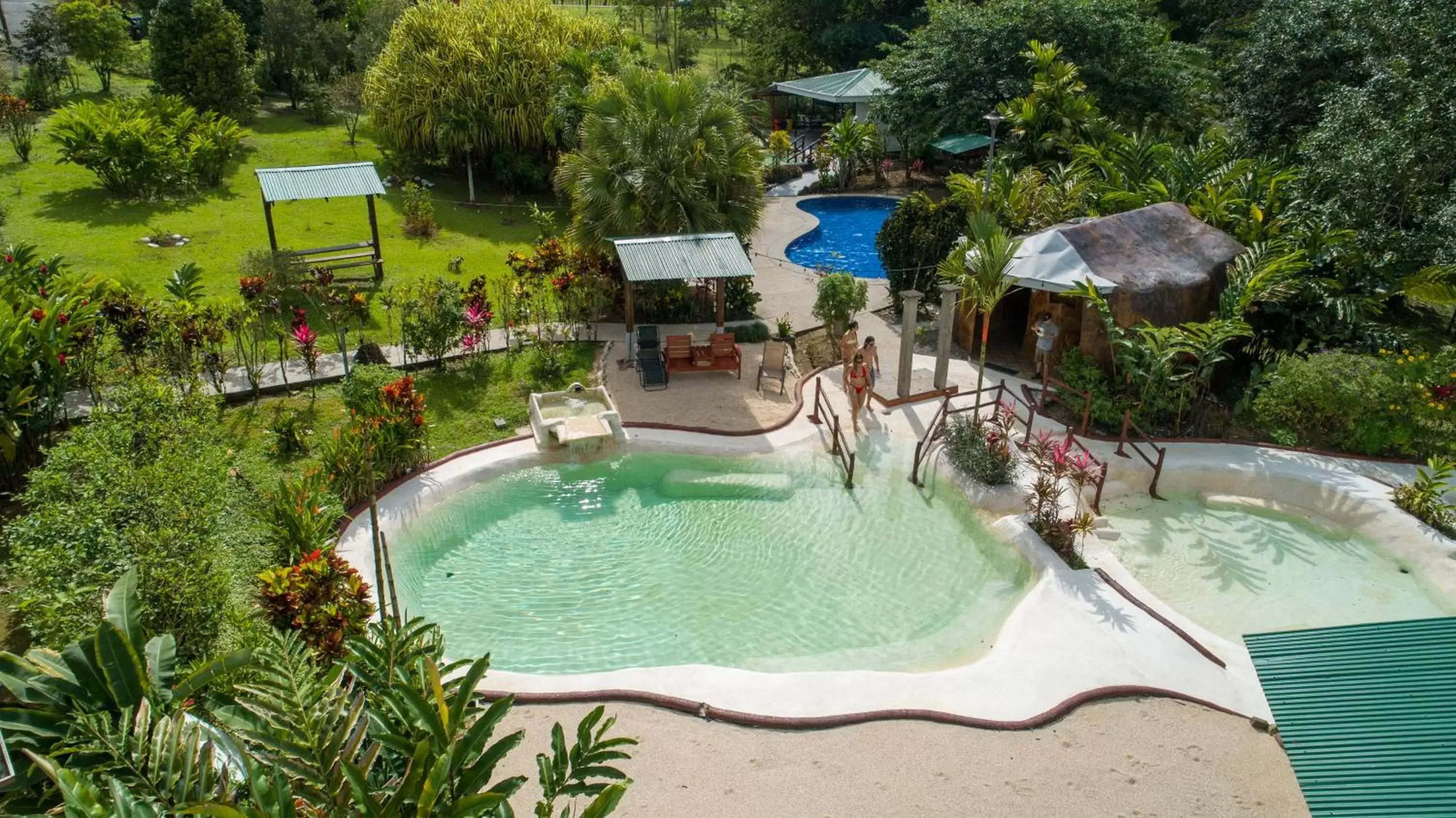 Pool View in Hotel & Hot Springs Sueño Dorado