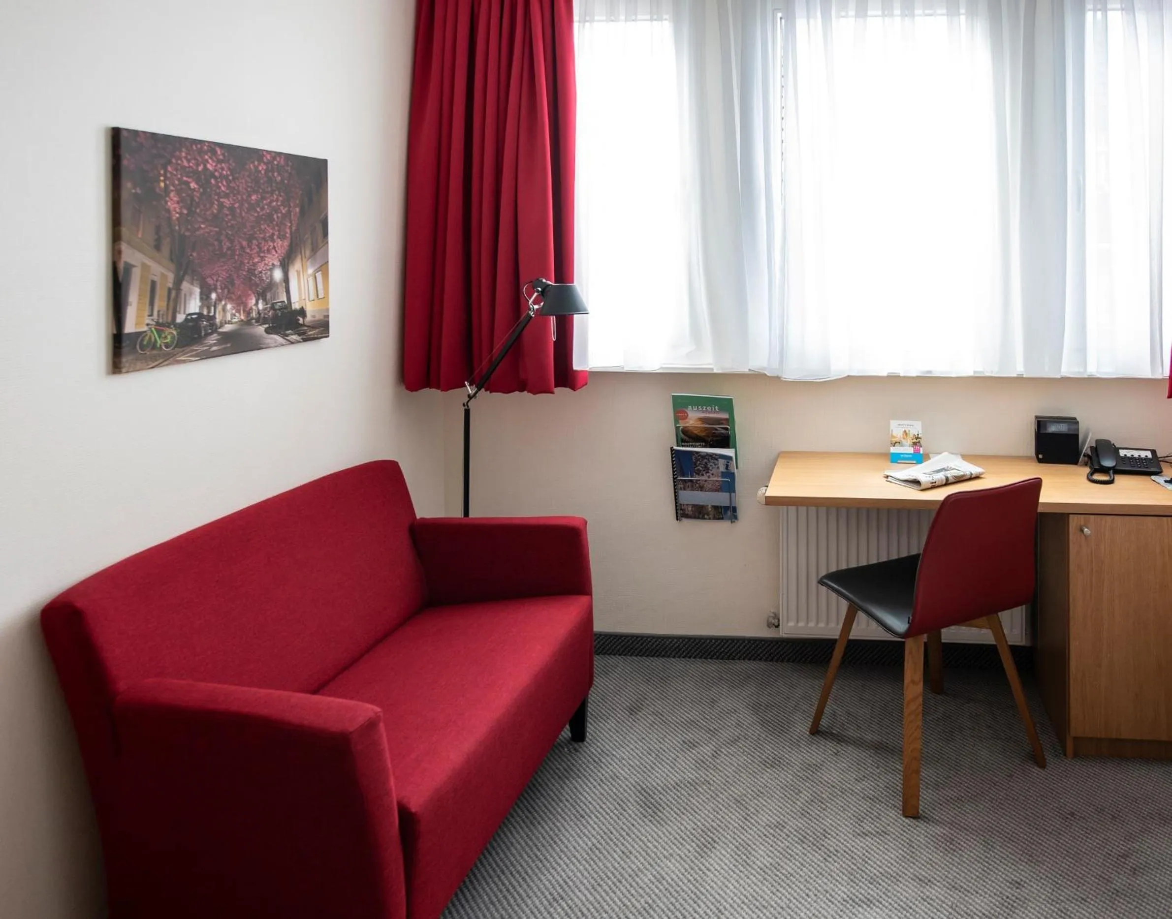 Seating area in Hotel Aigner