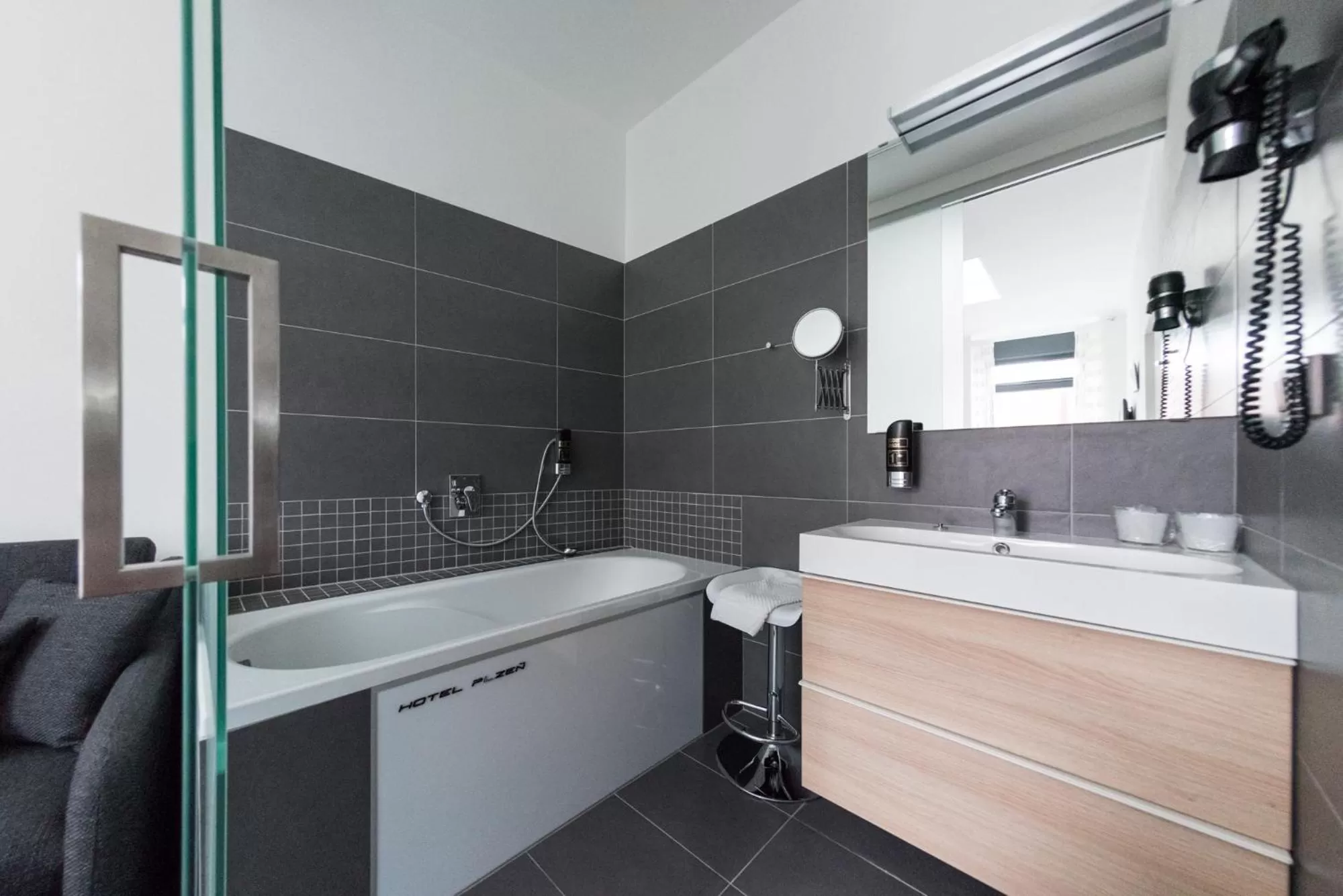 Bathroom in Hotel Plzeň