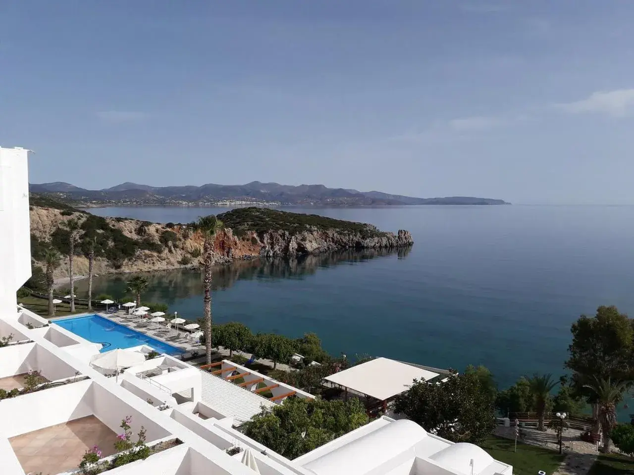 Pool View in Istron Bay Hotel