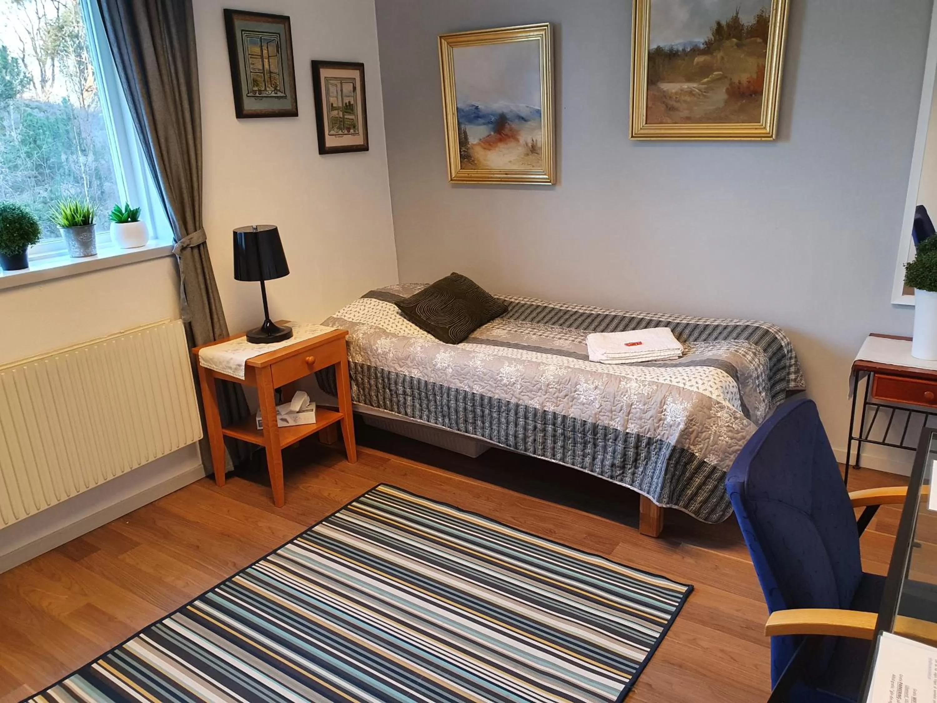 Photo of the whole room, Bed in Brukshotellet Skinnsberg