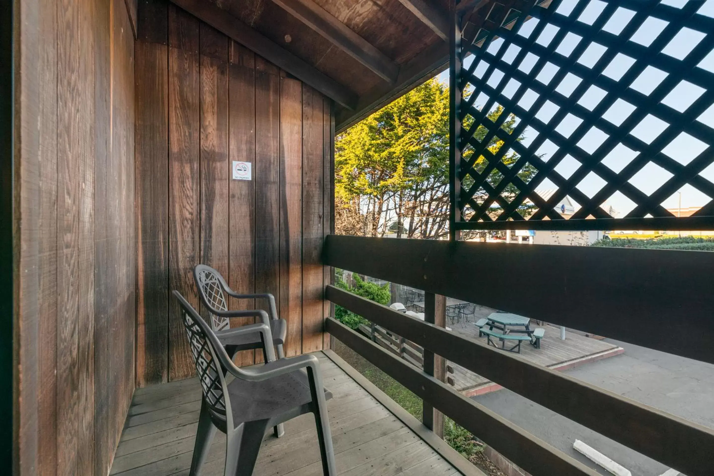 Balcony/Terrace in Harbor Lite Lodge