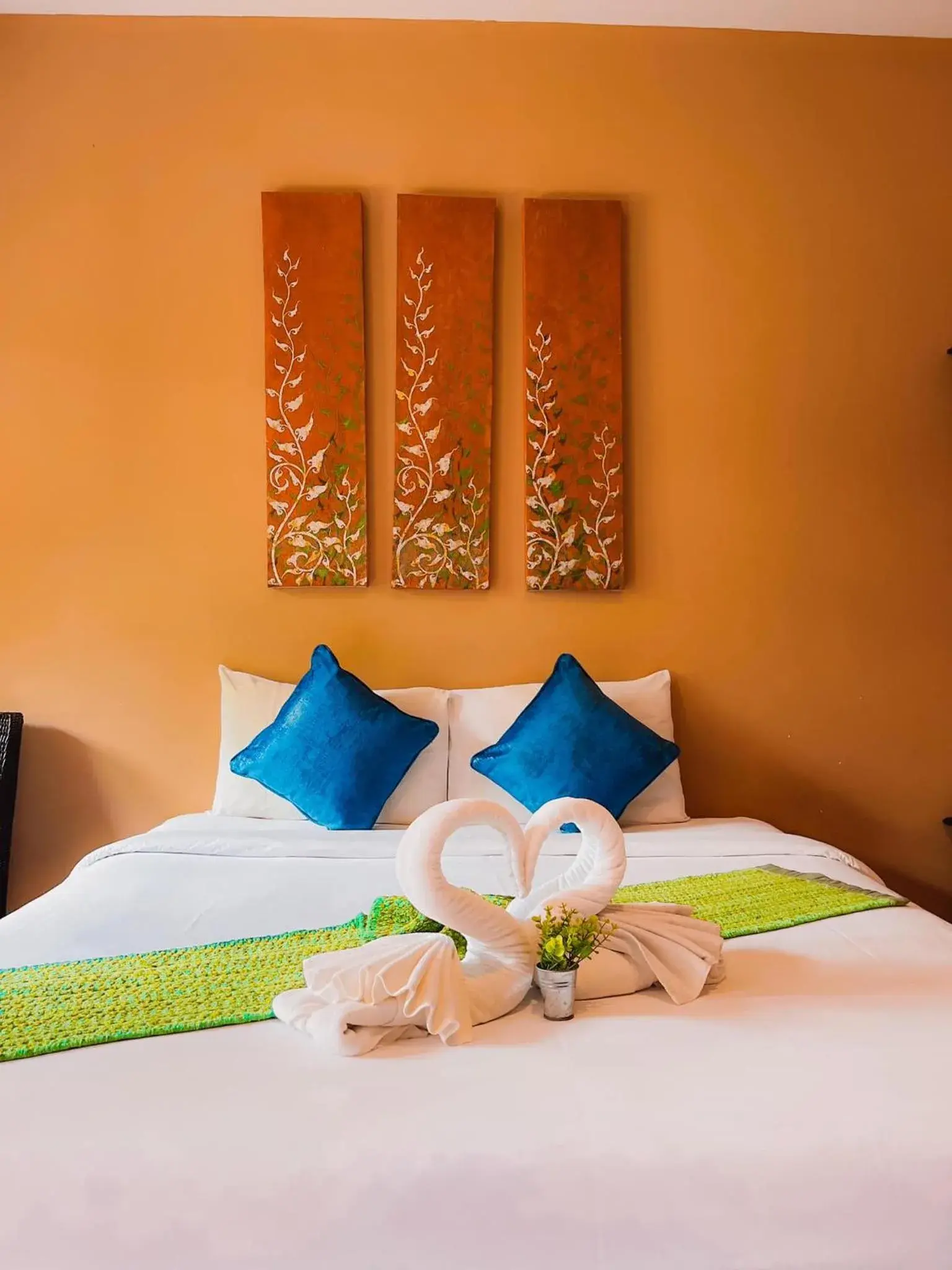 Bed in Phuket Siam Villas - SHA PLUS Bed in Phuket Siam Villas - SHA PLUS