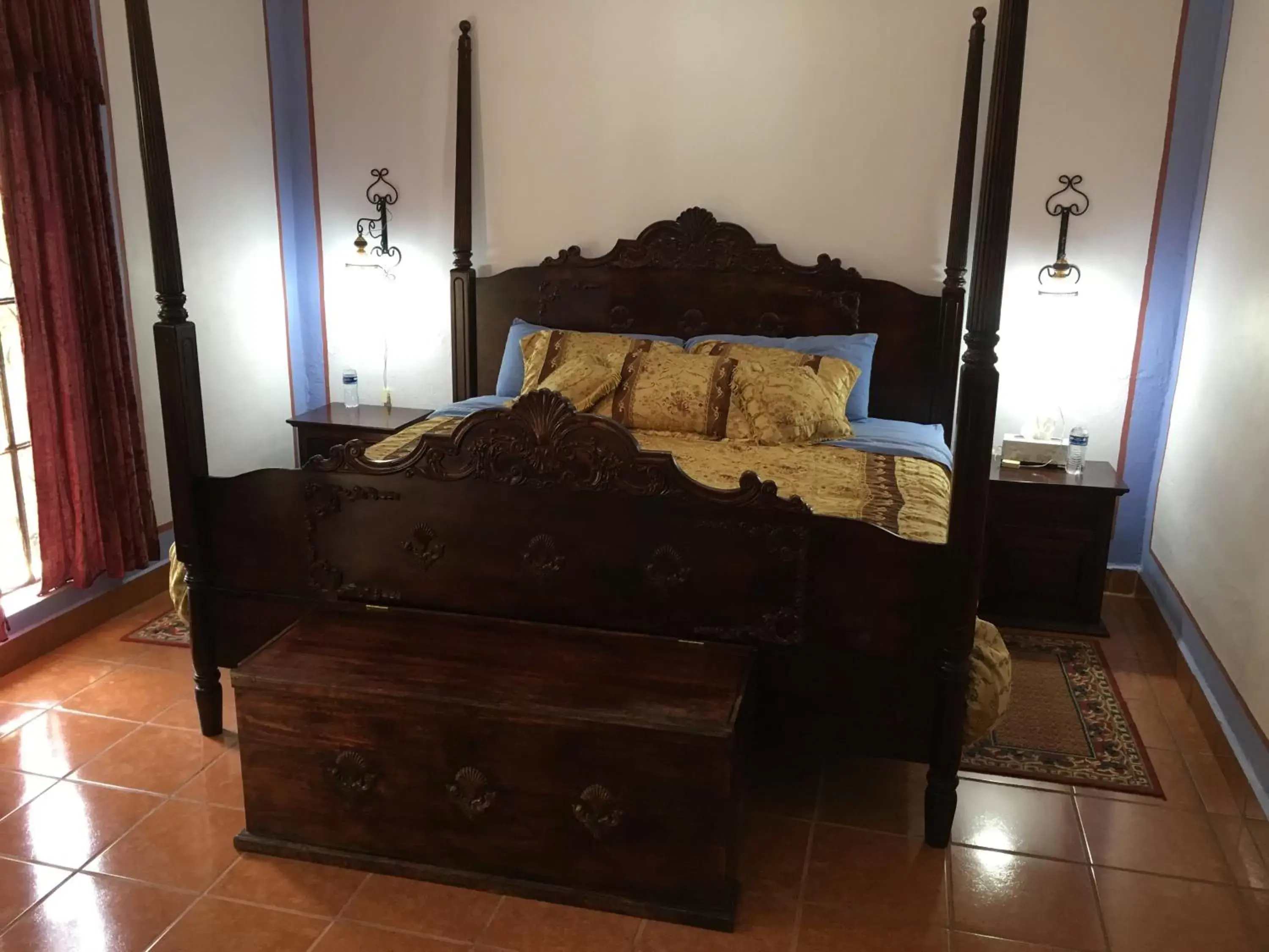 Bedroom, Bed in Hacienda San Pedro Nohpat