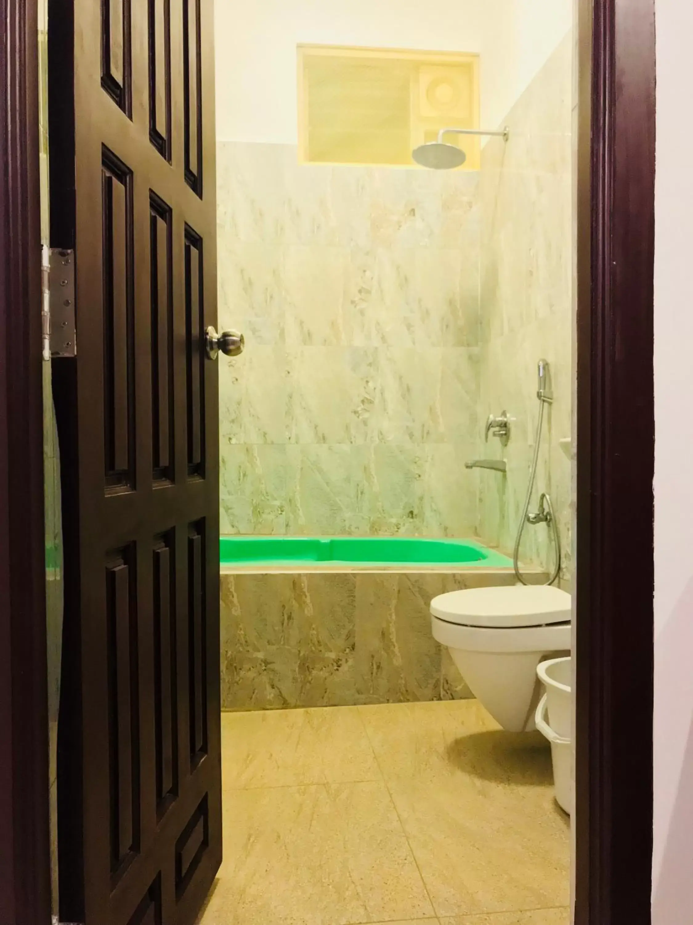 Bathroom in Sri Gnana Vedha Beach Residency