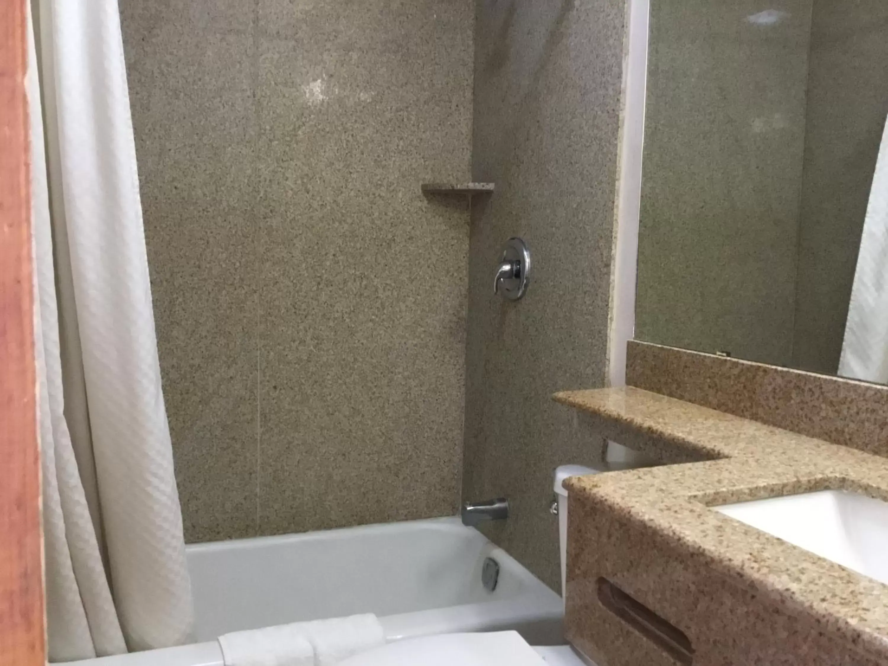 Bathroom in Budget Inn Plainview