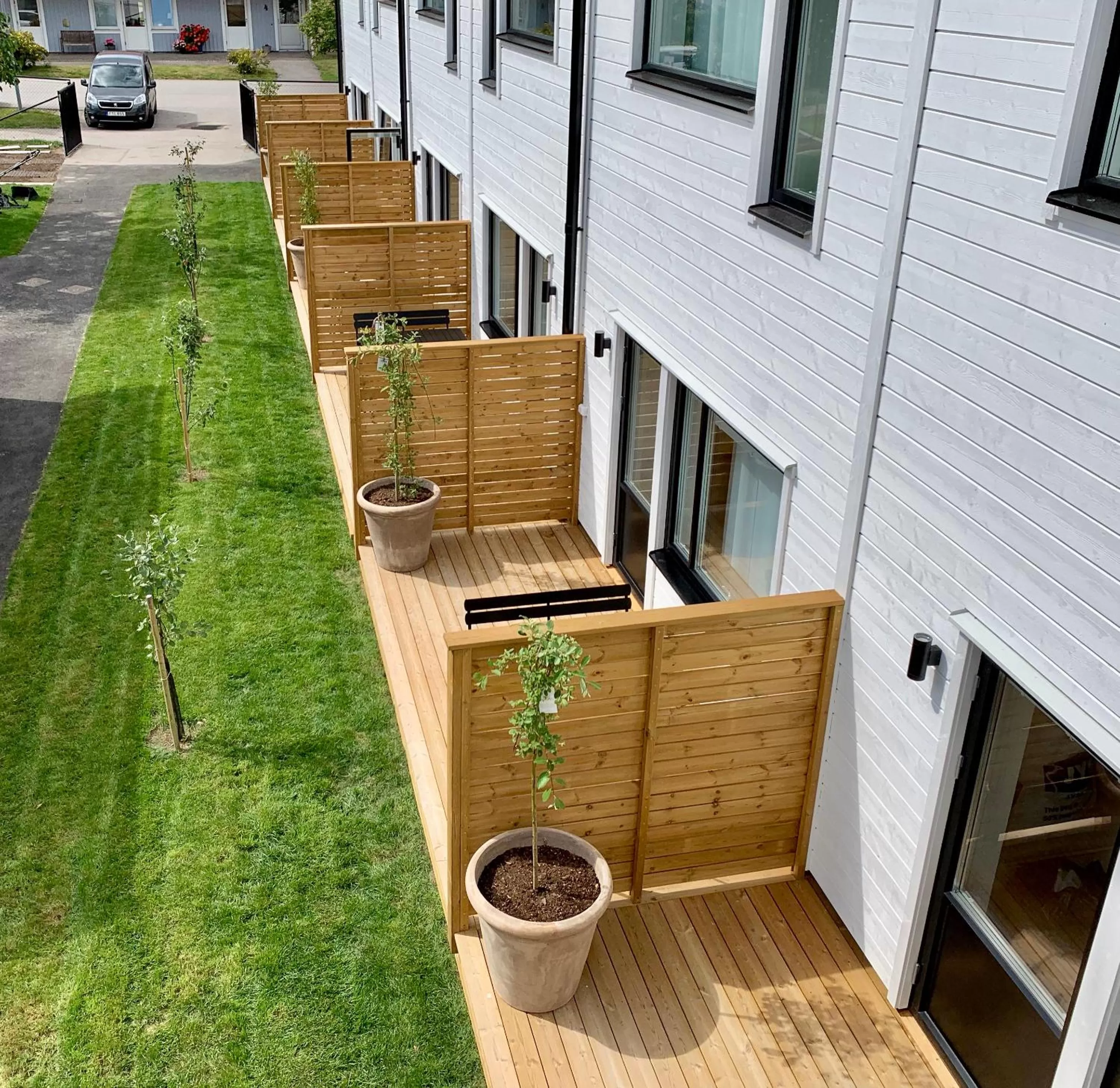 Garden view in Easy Livin' Apartment Hotel