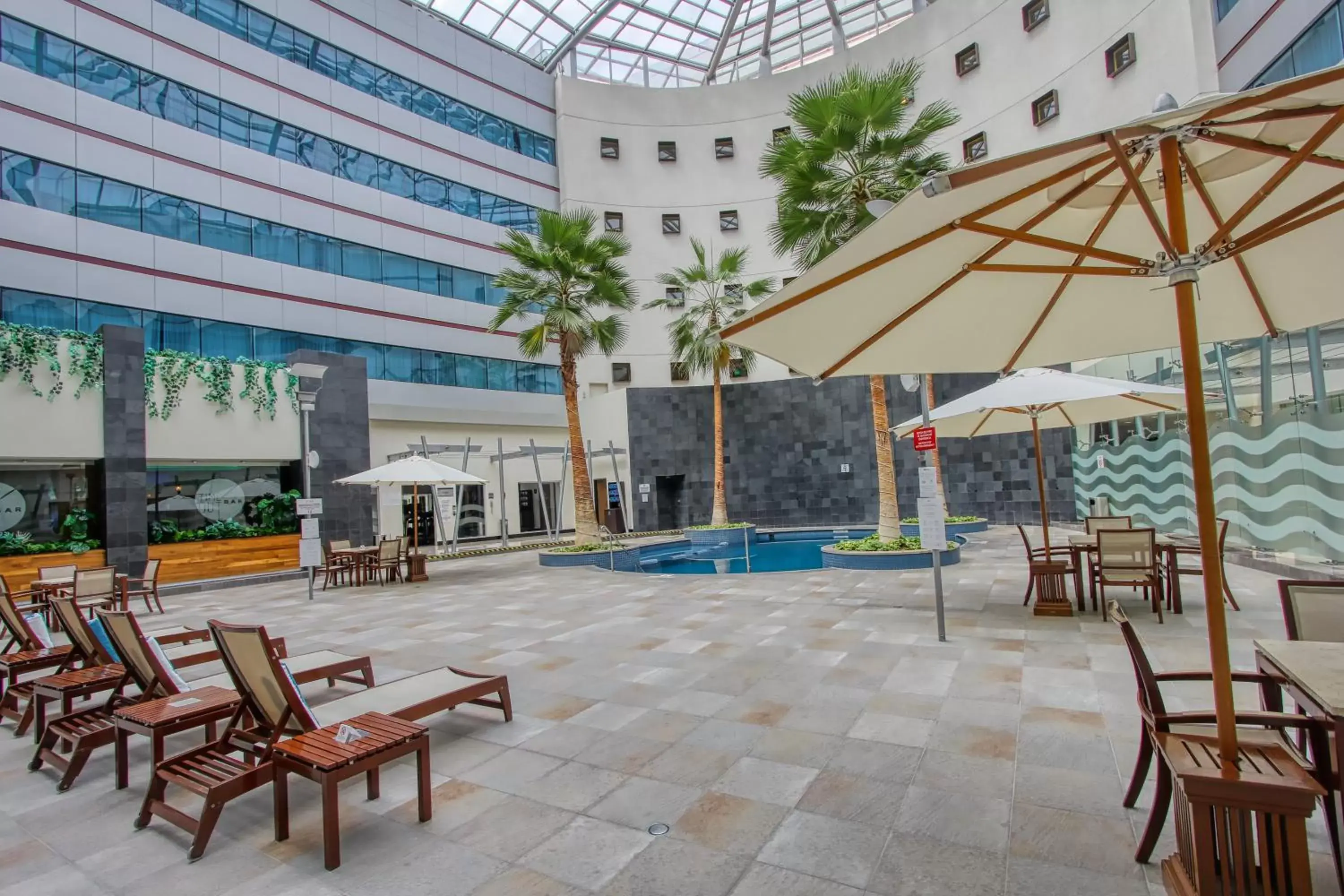 Swimming Pool in Crowne Plaza Leon, an IHG Hotel