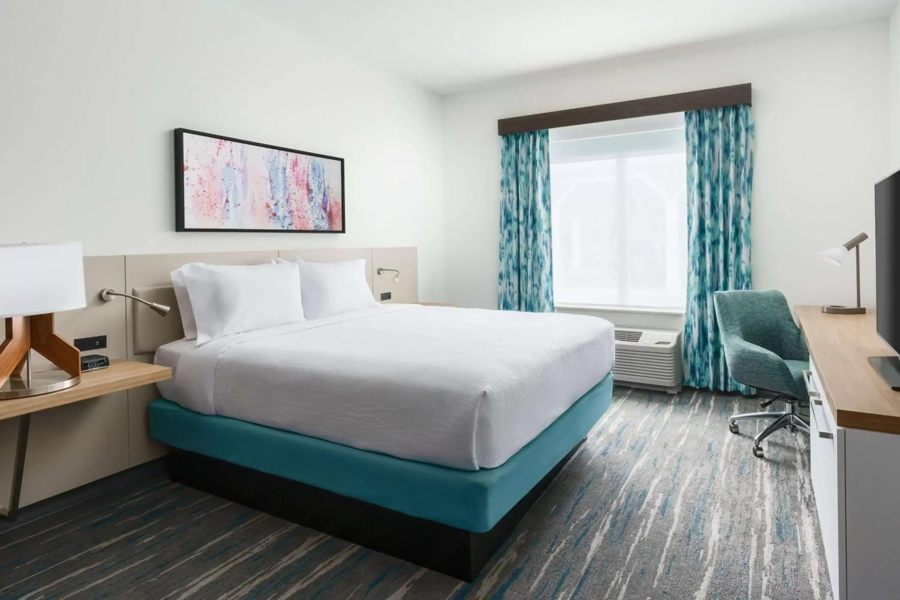 Bedroom, Bed in Hilton Garden Inn Apopka City Center, Fl