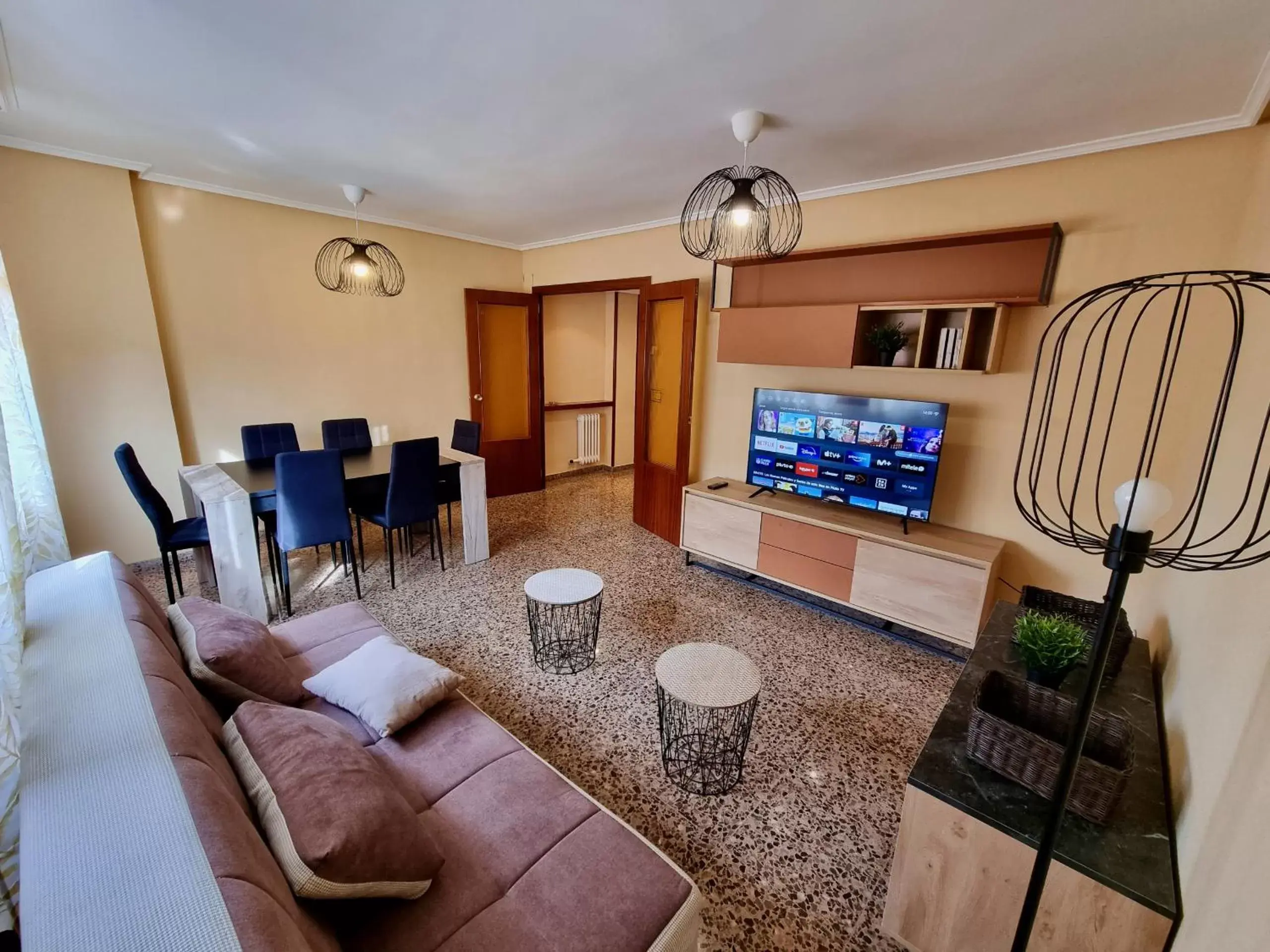 Living room, Seating Area in Apartamento Montse Zaragoza