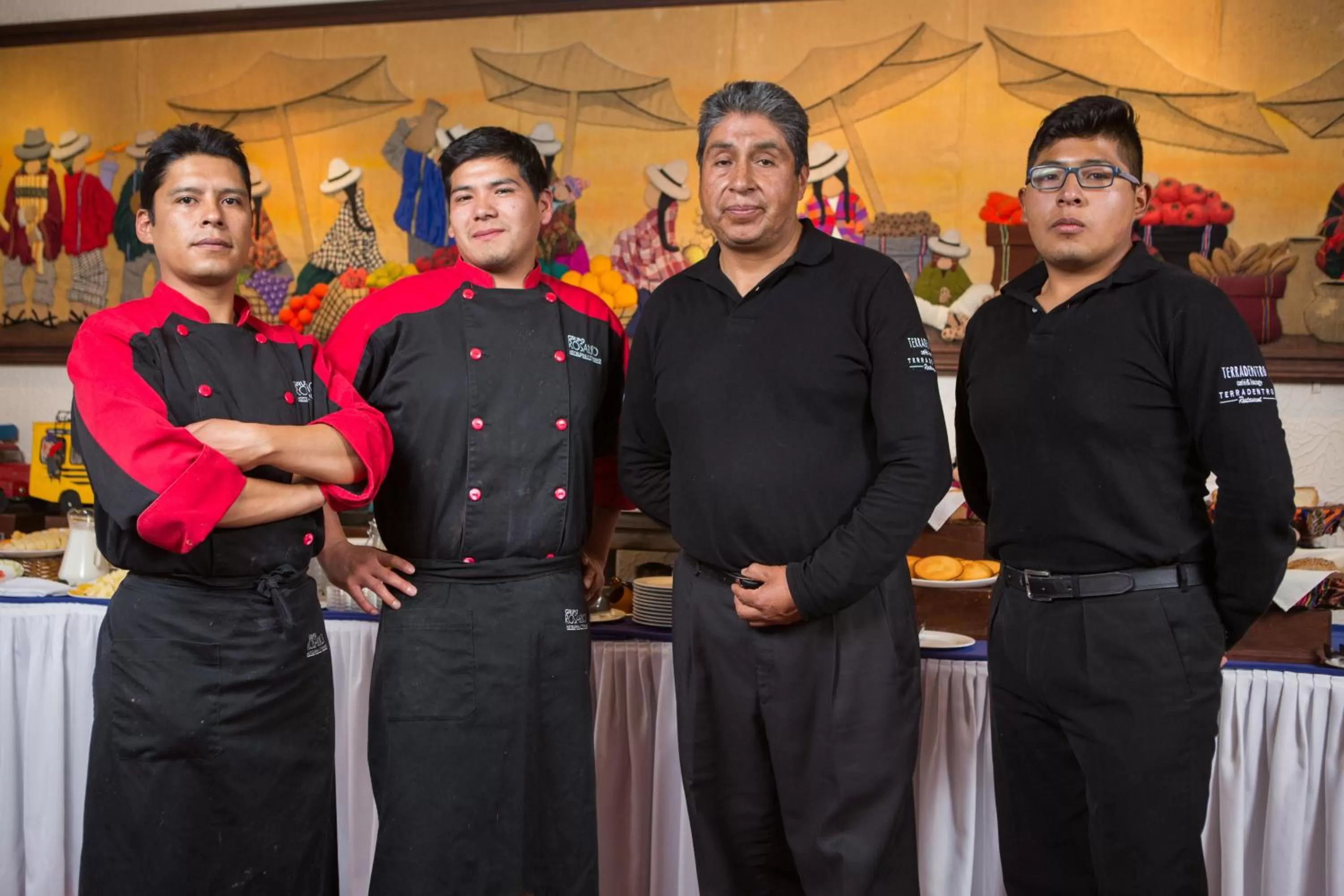 Staff in Hotel Rosario La Paz