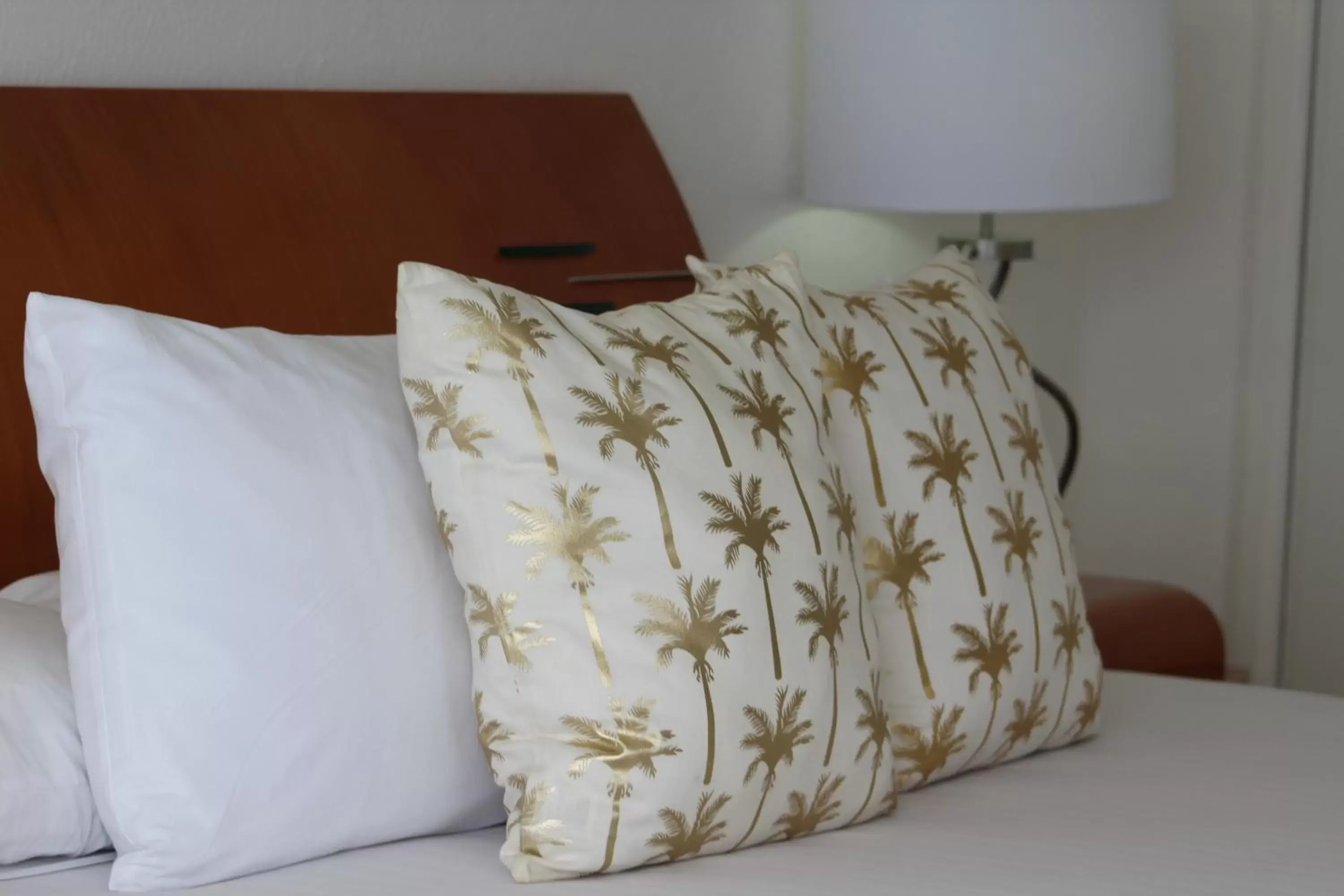 Decorative detail, Bed in Coral Princess Hotel & Dive Resort