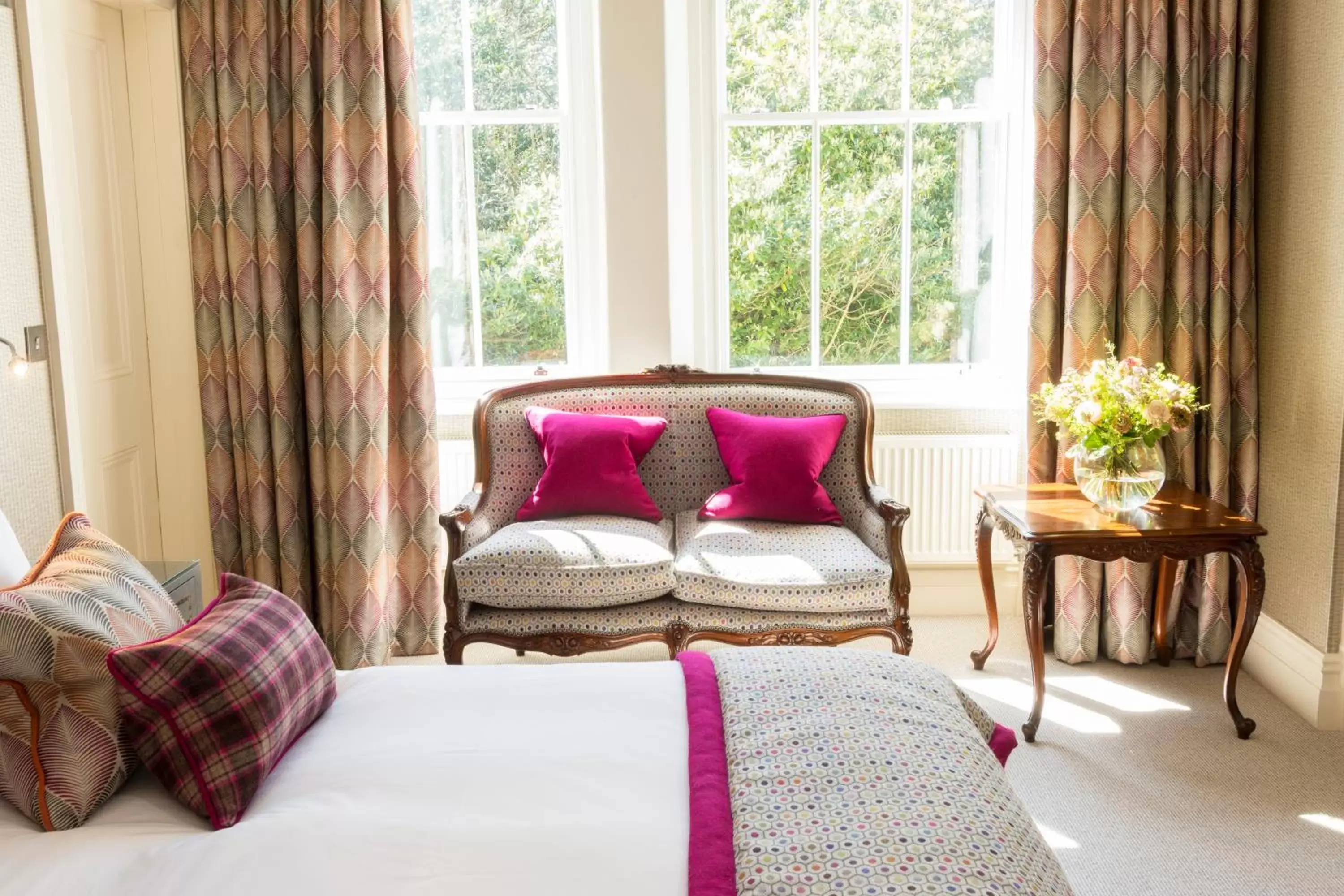 Seating Area in Storrs Hall Hotel